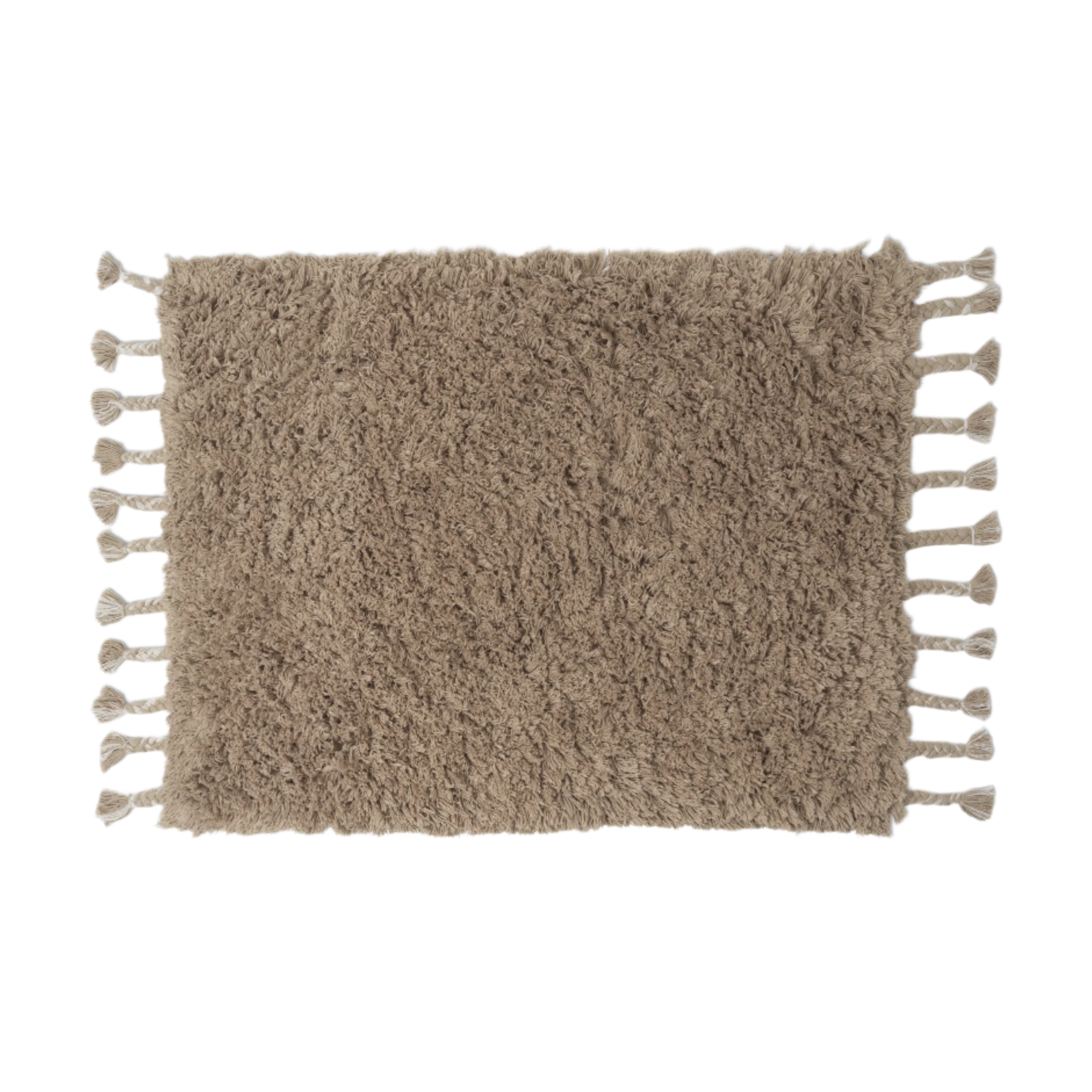 AMASS WHITE PEPPER sand bathroom mat