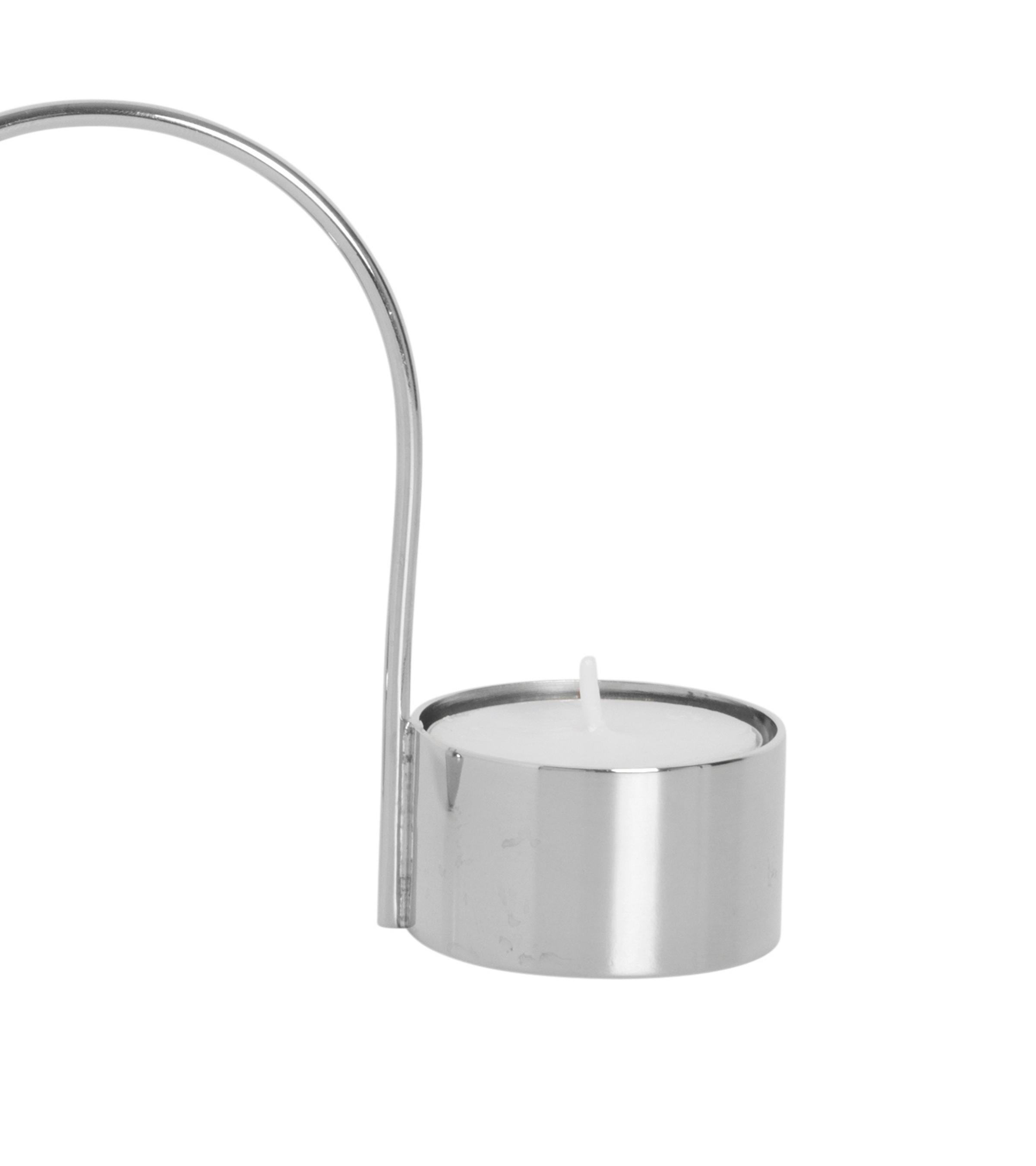 BALANCE TEALIGHT Candle Holder Silver