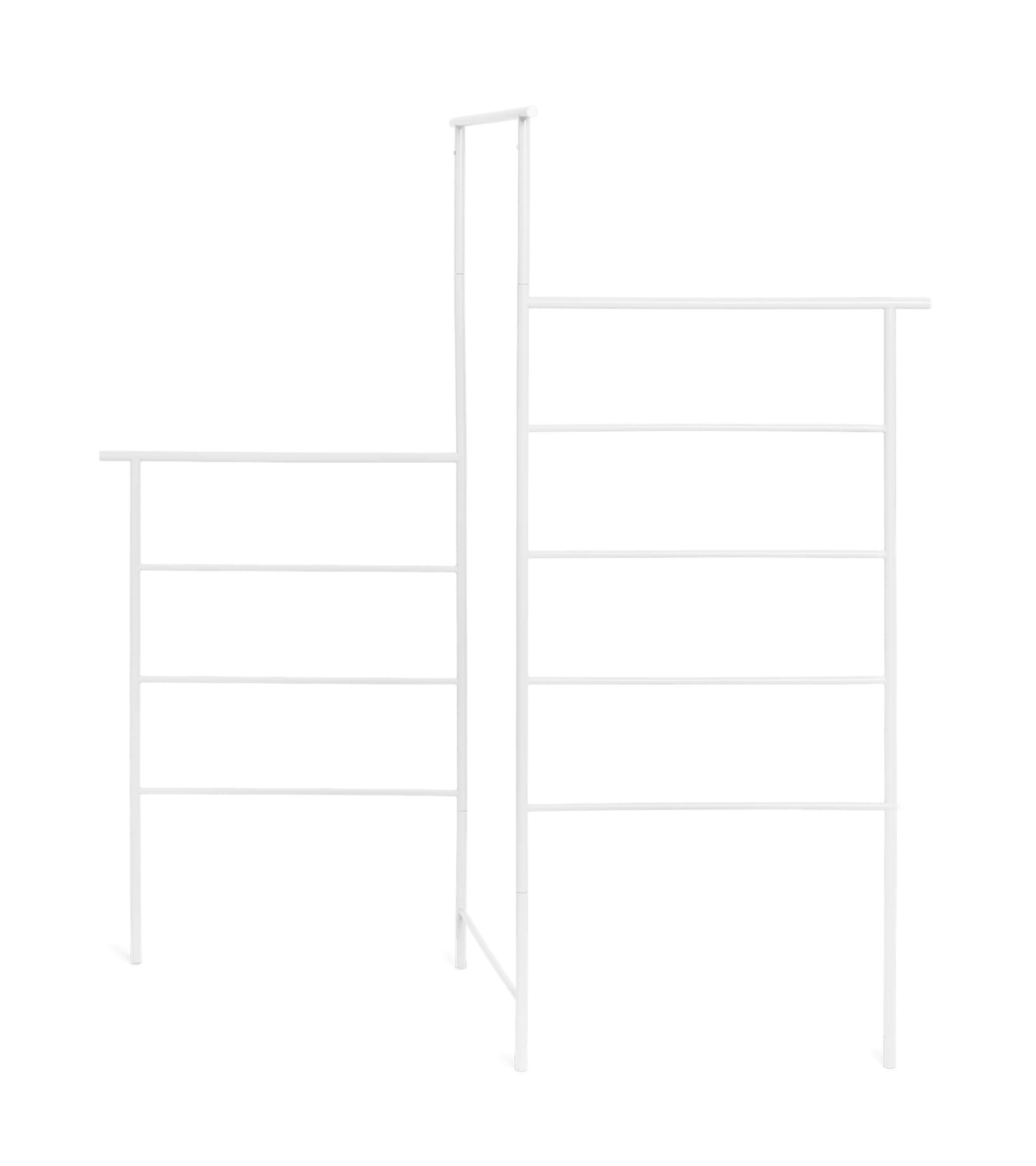 DORA white clothing rack