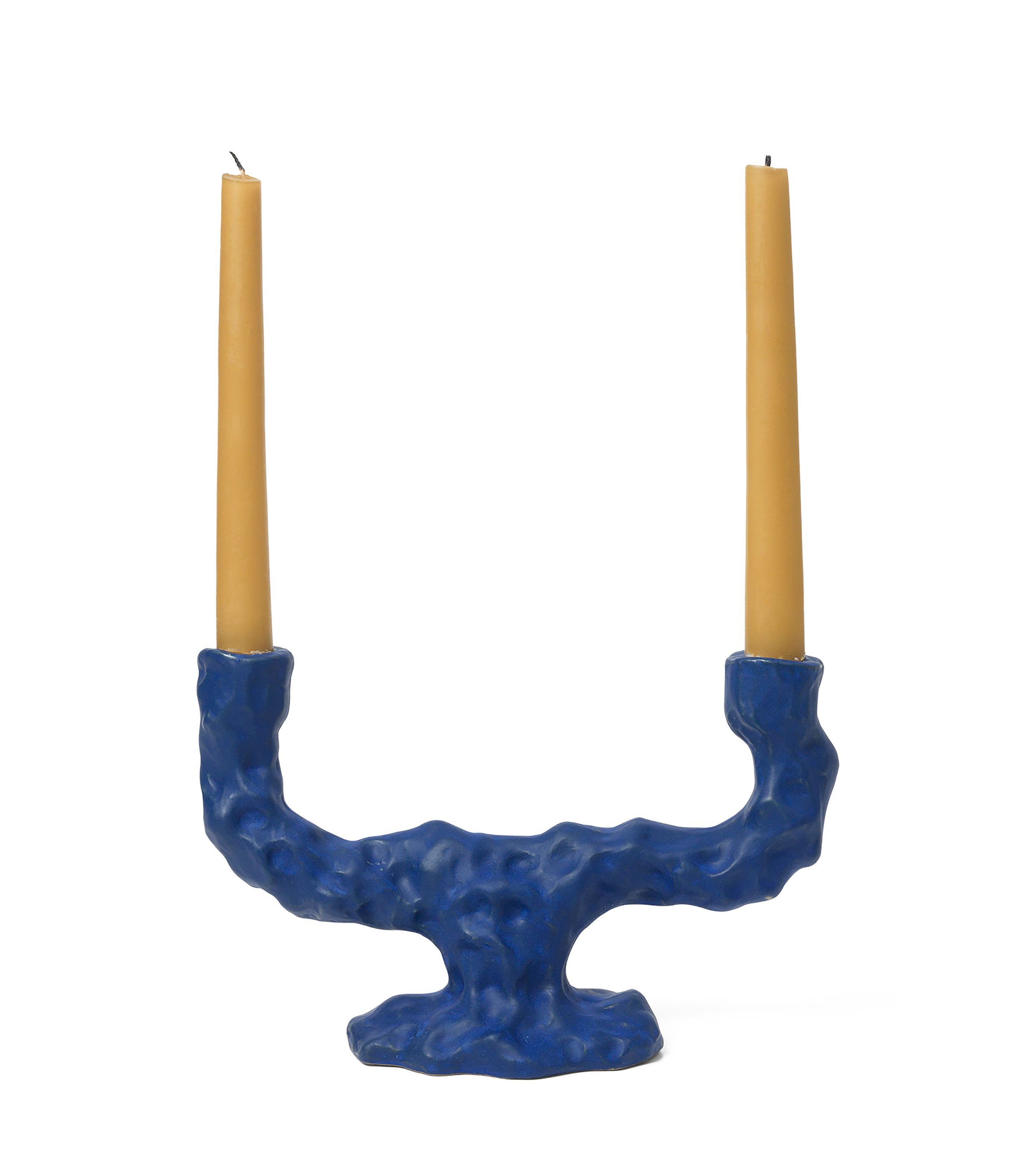 Kerzenständer DITO DOUBLE blau
