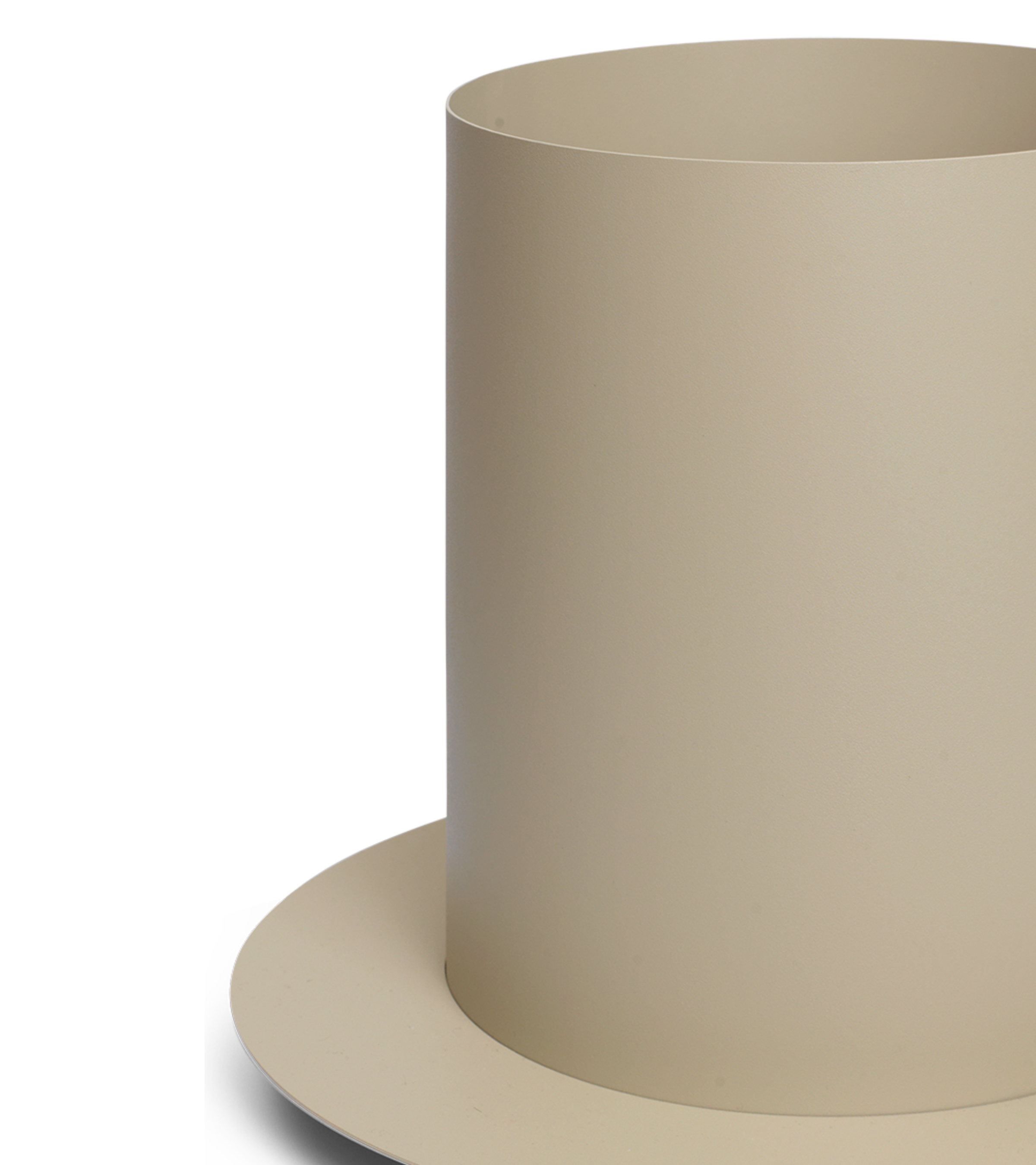 AURAN Blumentopf beige