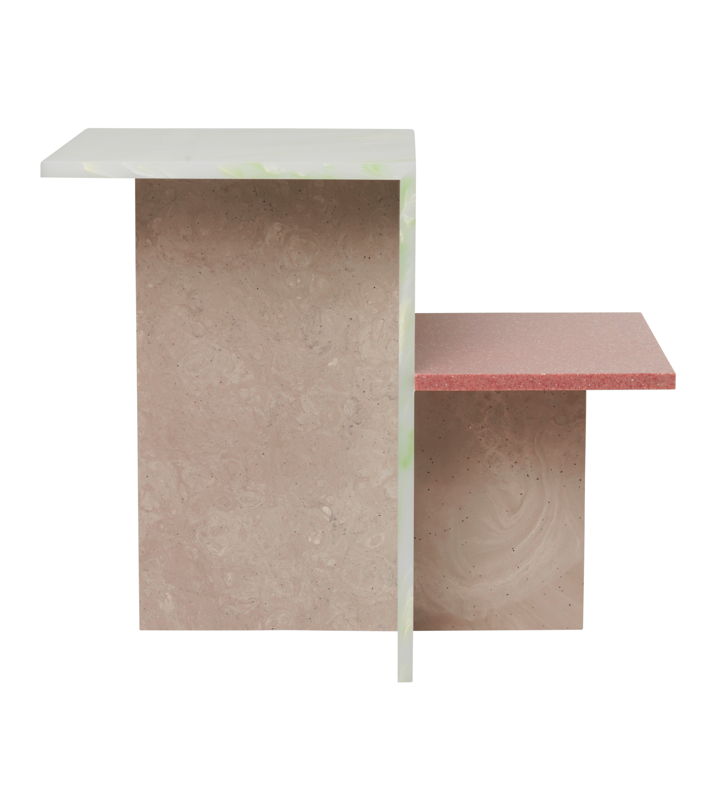 DISTINCT side table acrylic stone