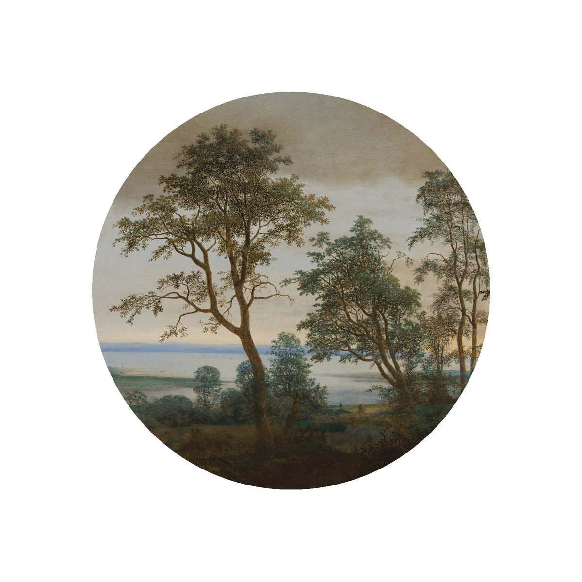 Wandleuchte DOTS LIGHTING - EVENING GROVE braun mit grün