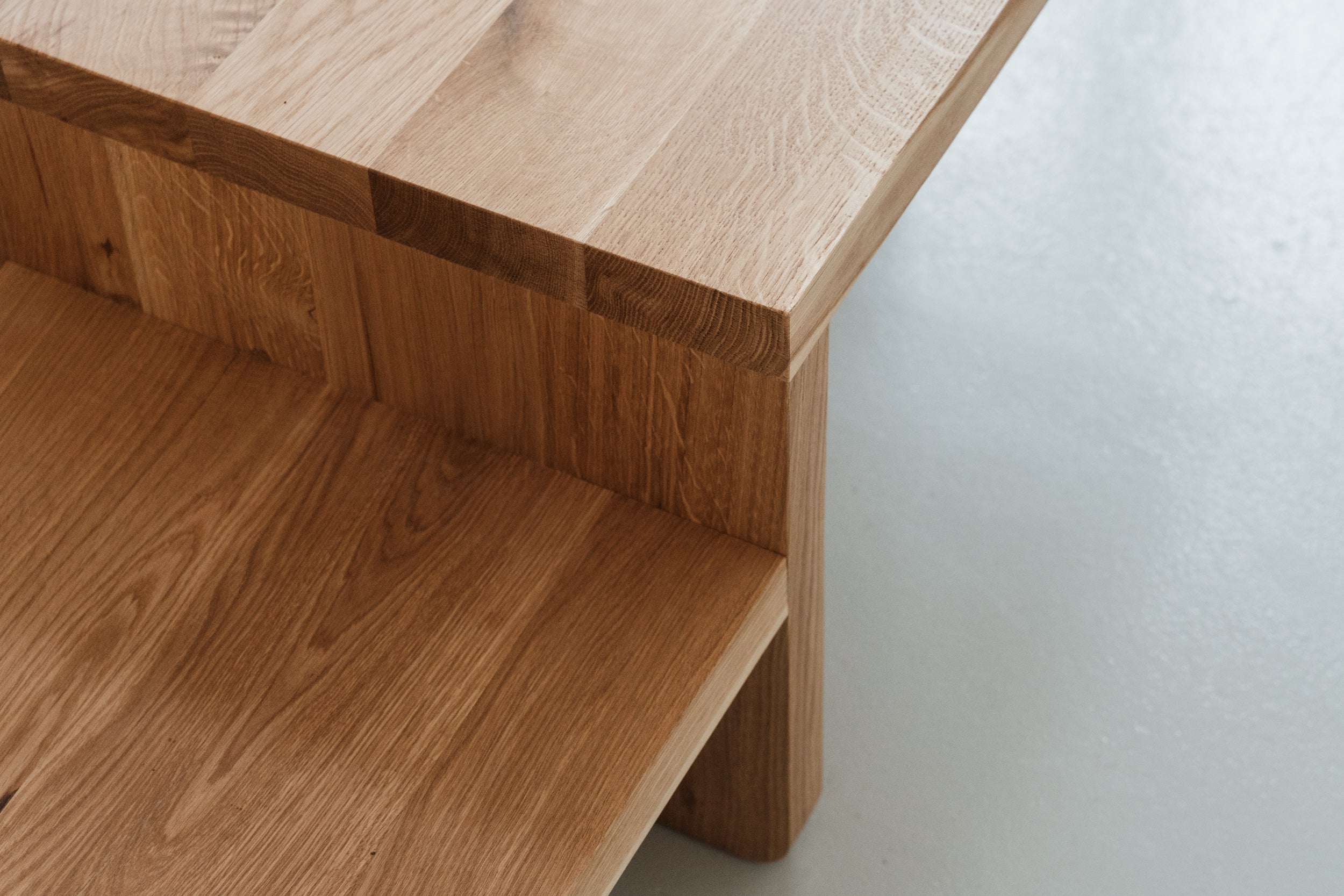 DUO Coffee Table in Oak Wood