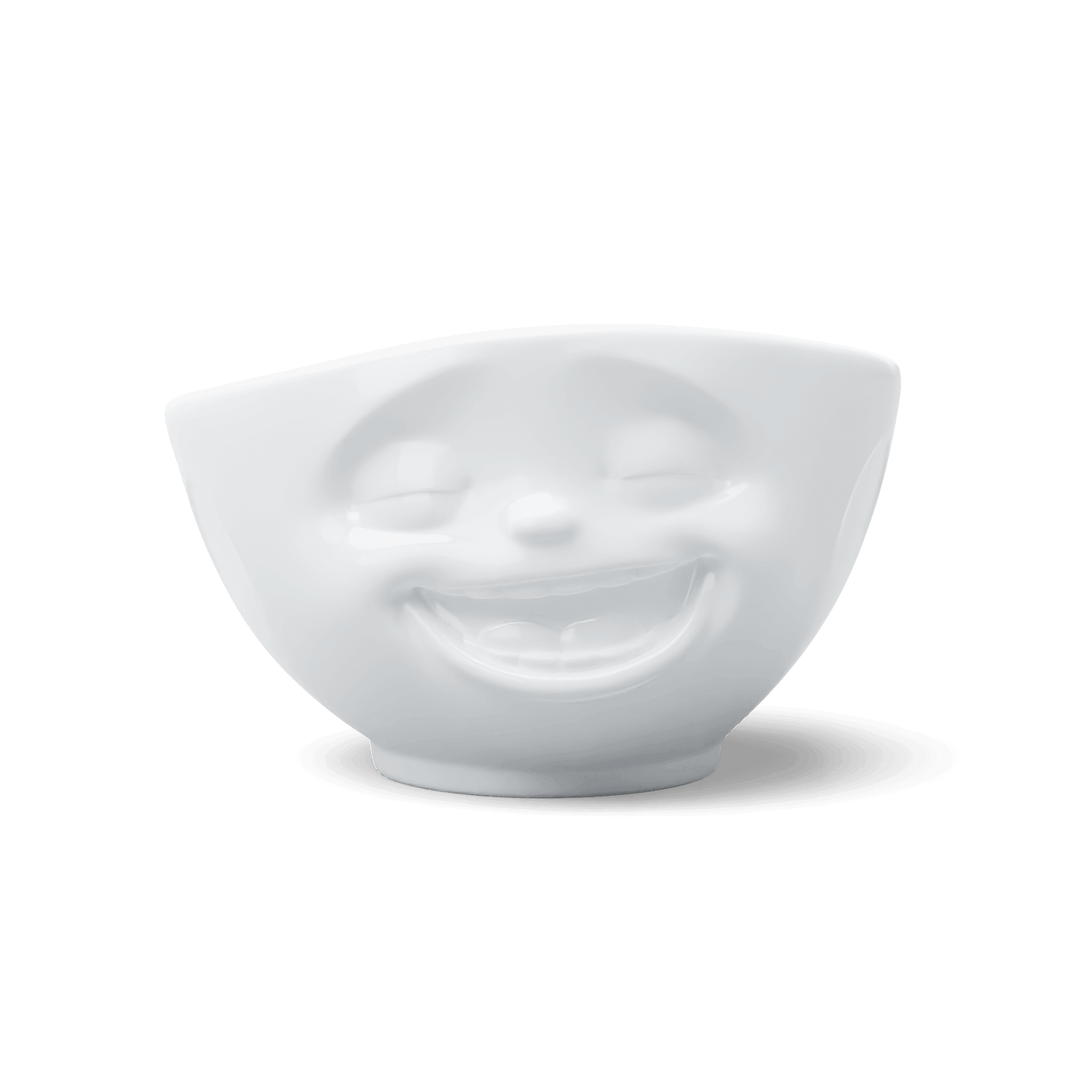Duża miska LAUGHING biały 58products Eye on Design