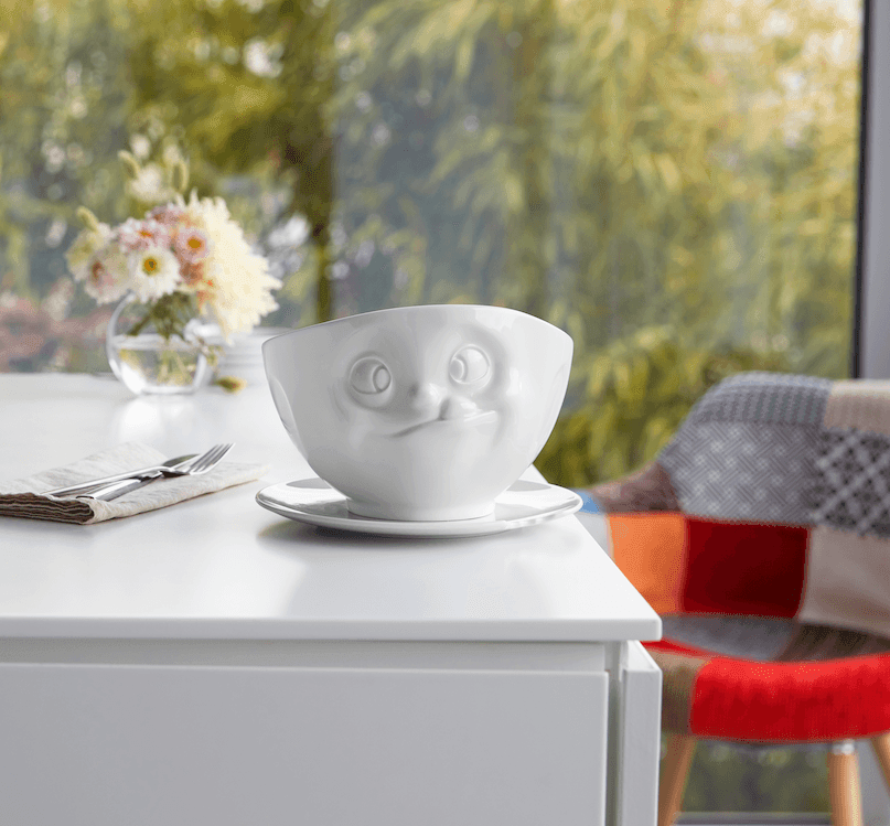Duża miska TASTY biały 58products Eye on Design