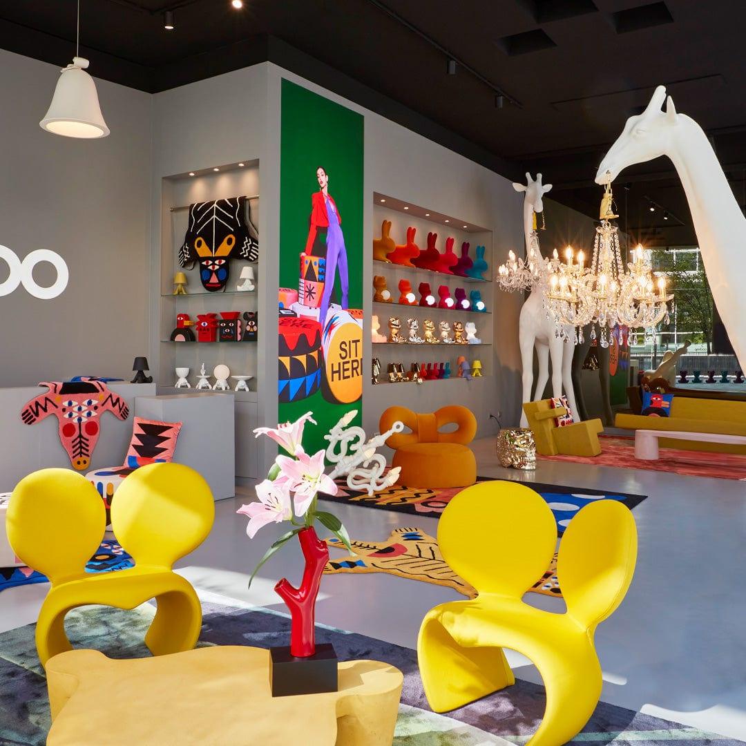 Dywan BIG BEAR beżowy Qeeboo Eye on Design