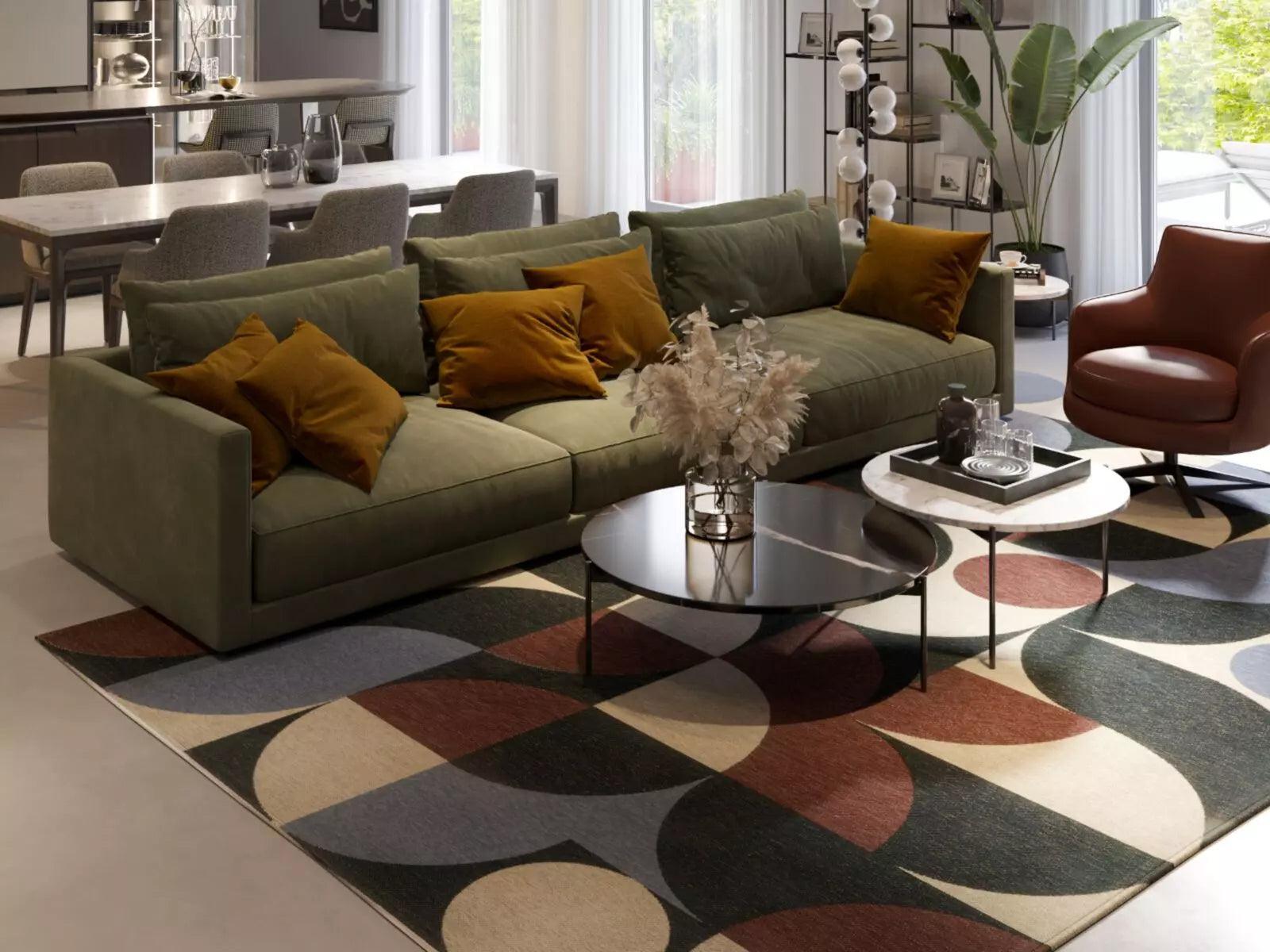 Dywan DECO niebieski Carpet Decor Eye on Design
