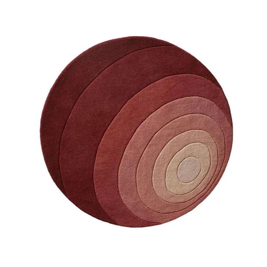 Dywan LUNA bordowy Verpan Eye on Design