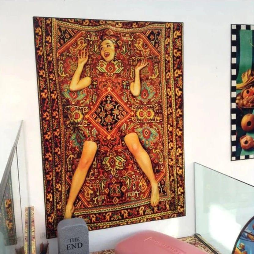 Dywan RECTANGULAR LADY ON CARPET Seletti Eye on Design