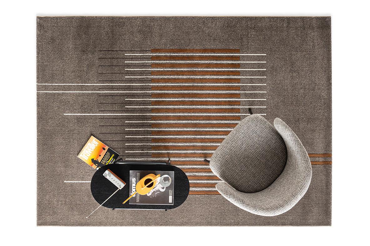 Dywan UPTOWN brązowy Calligaris Eye on Design