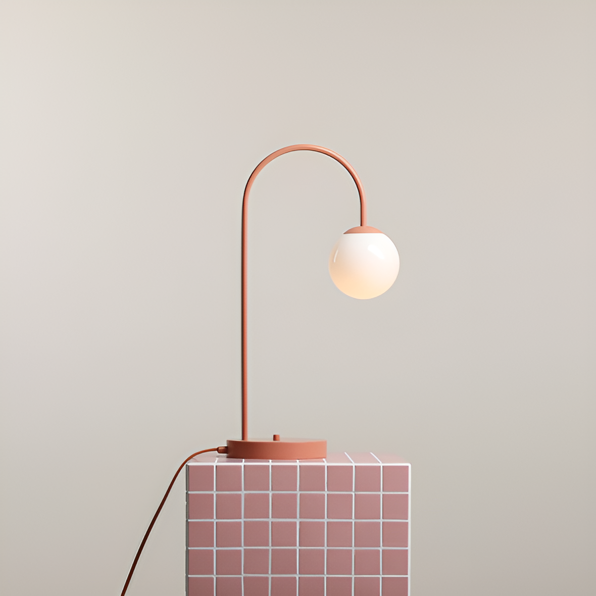 UNA Korallen-Tischlampe