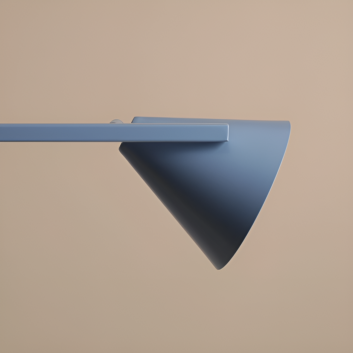 Hanging lamp Quatro blue