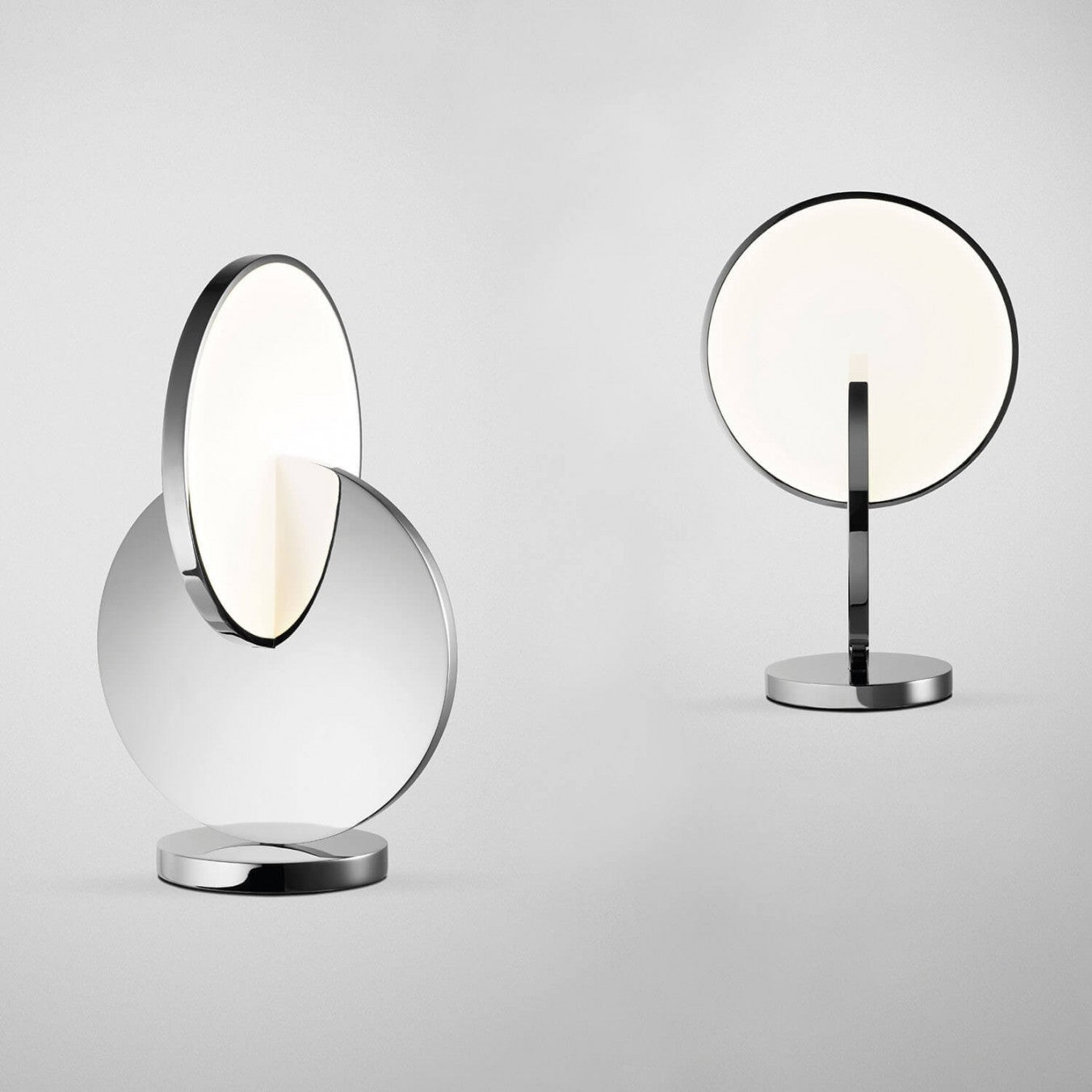 ECLIPSE Chrome Table Lamp