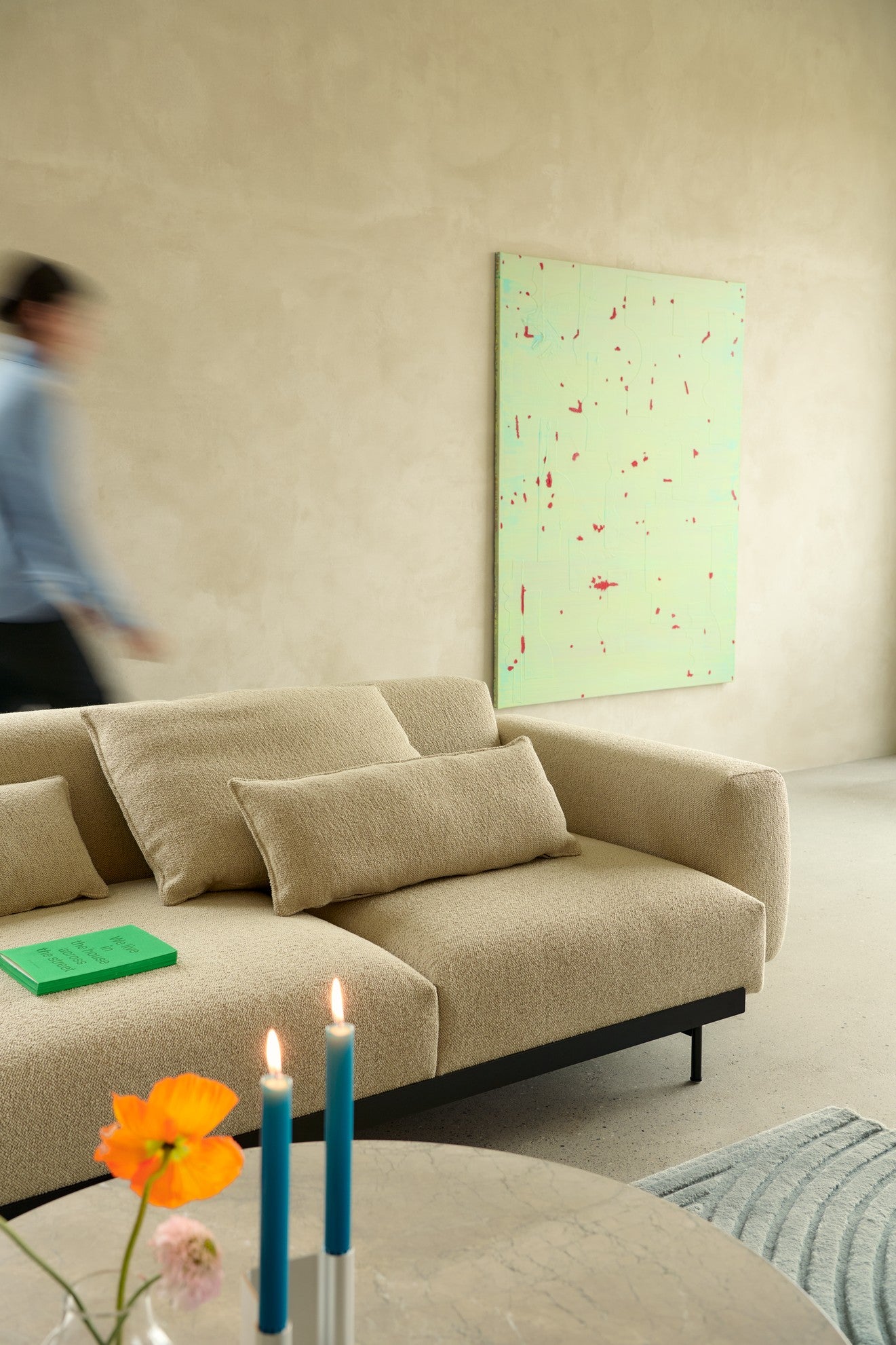 3-Seater Sofa IN SITU Upholstered