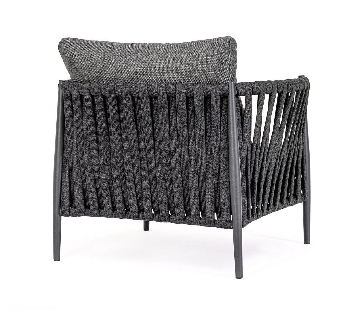 Outdoor armchair JACINTA in anthracite