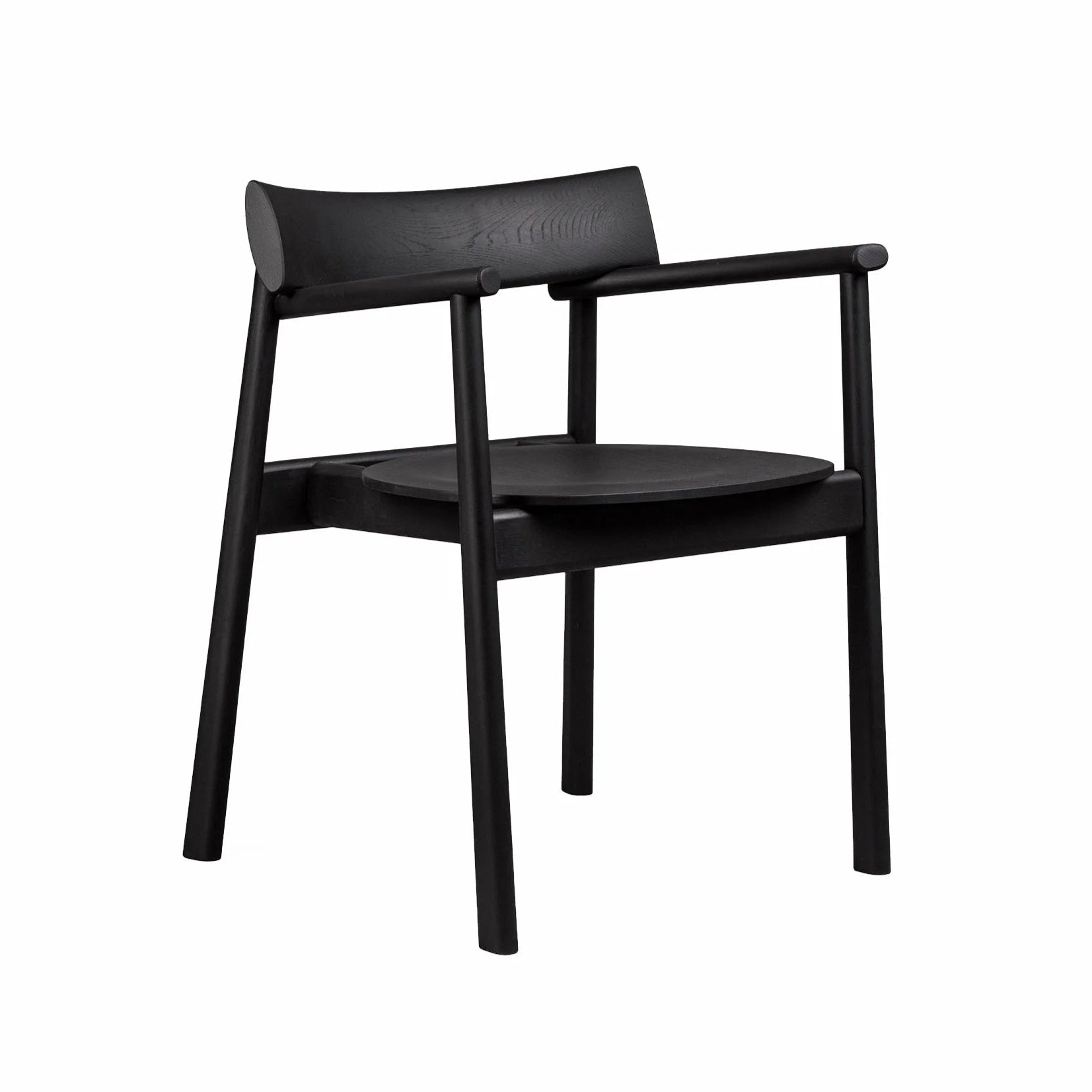 ELIPSA Chair Black Oak Wood