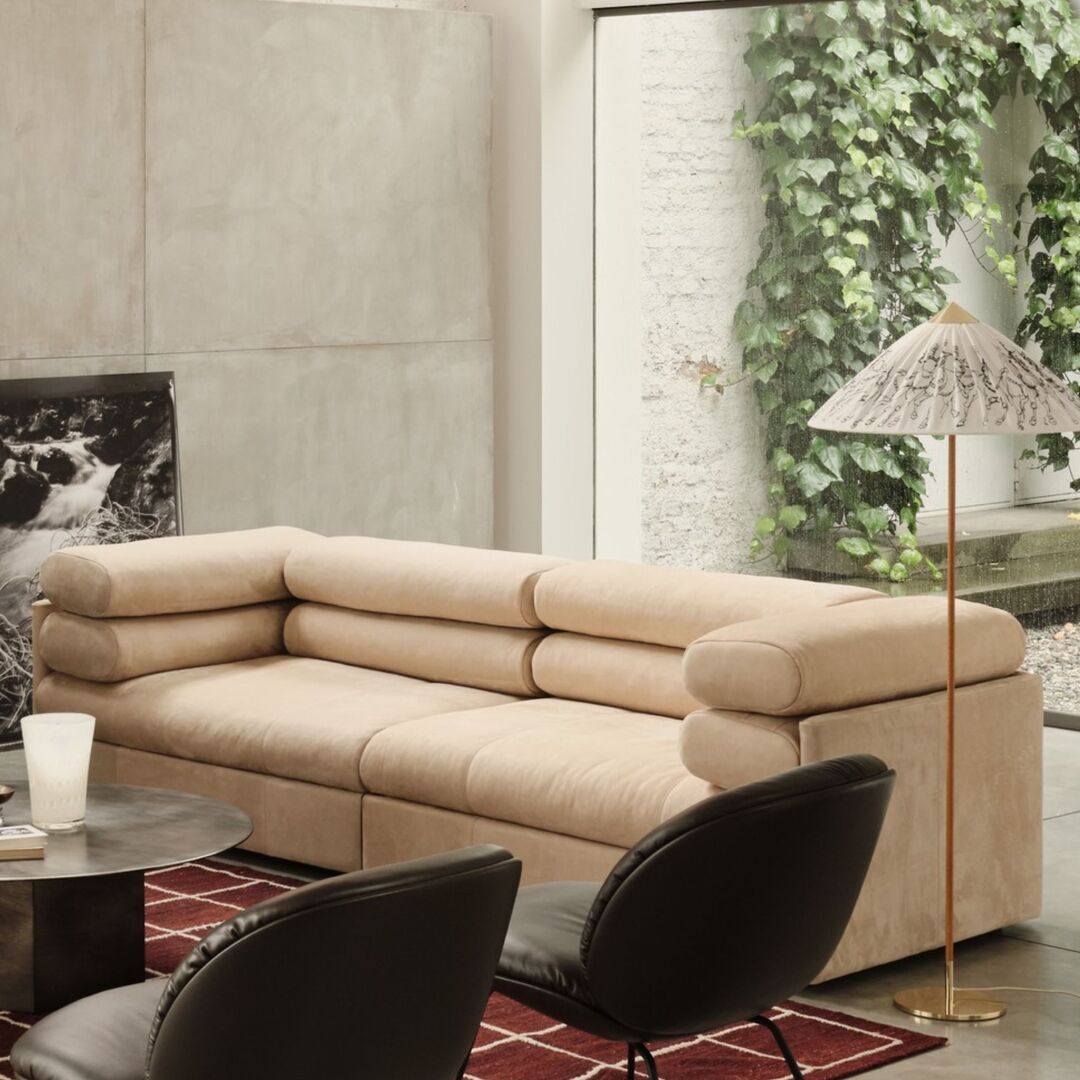 Upholstered 3-Seater Sofa ELOGIO