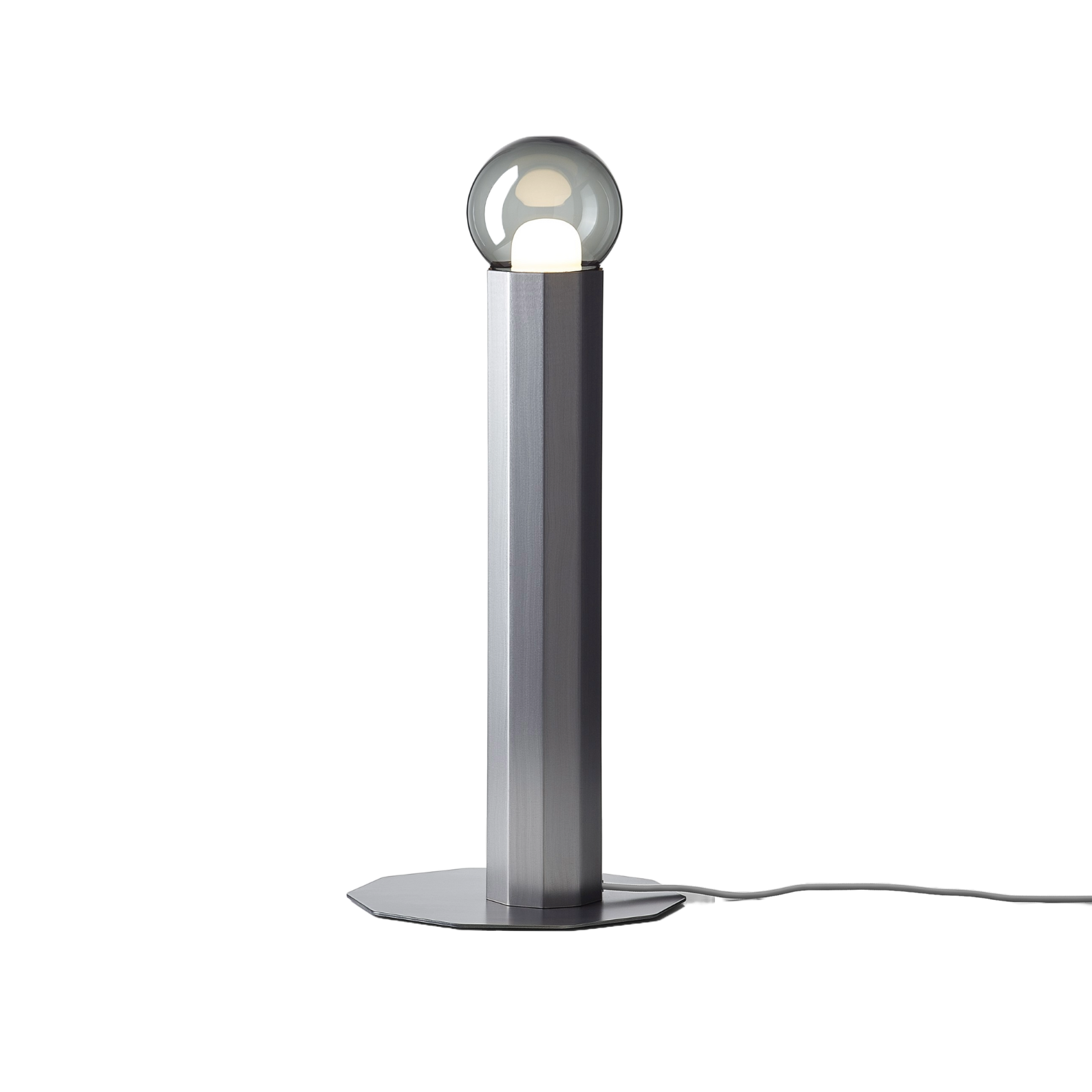 Prisma -Metall -Leuchten -Stehlampe