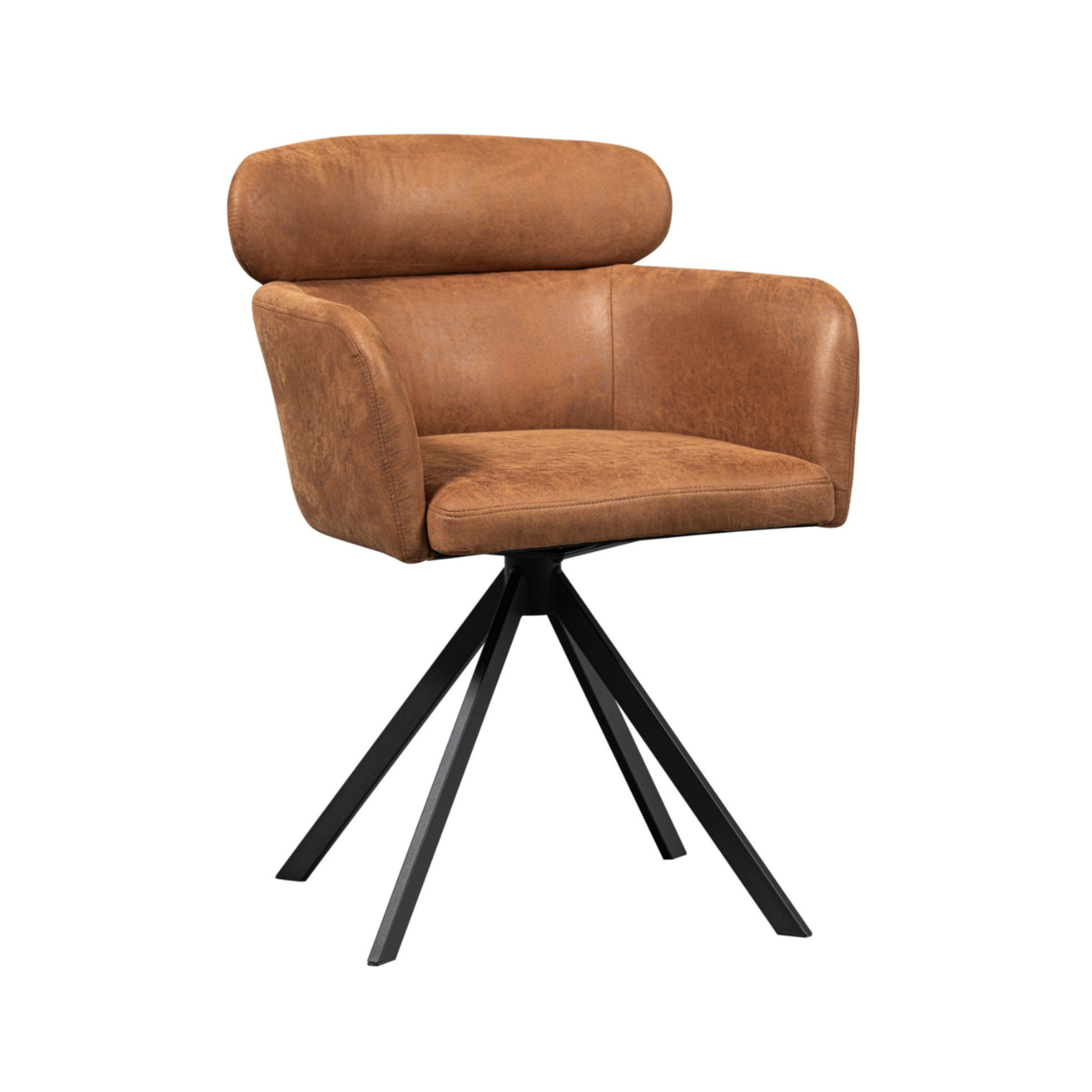 Fenne Cognac Rach Rotary Stuhl