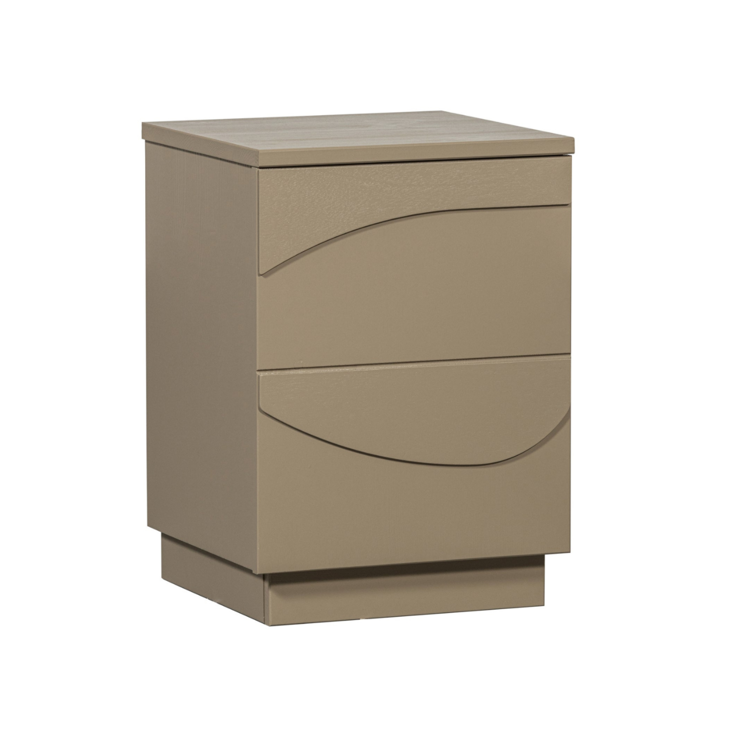 Teo gray bedside table