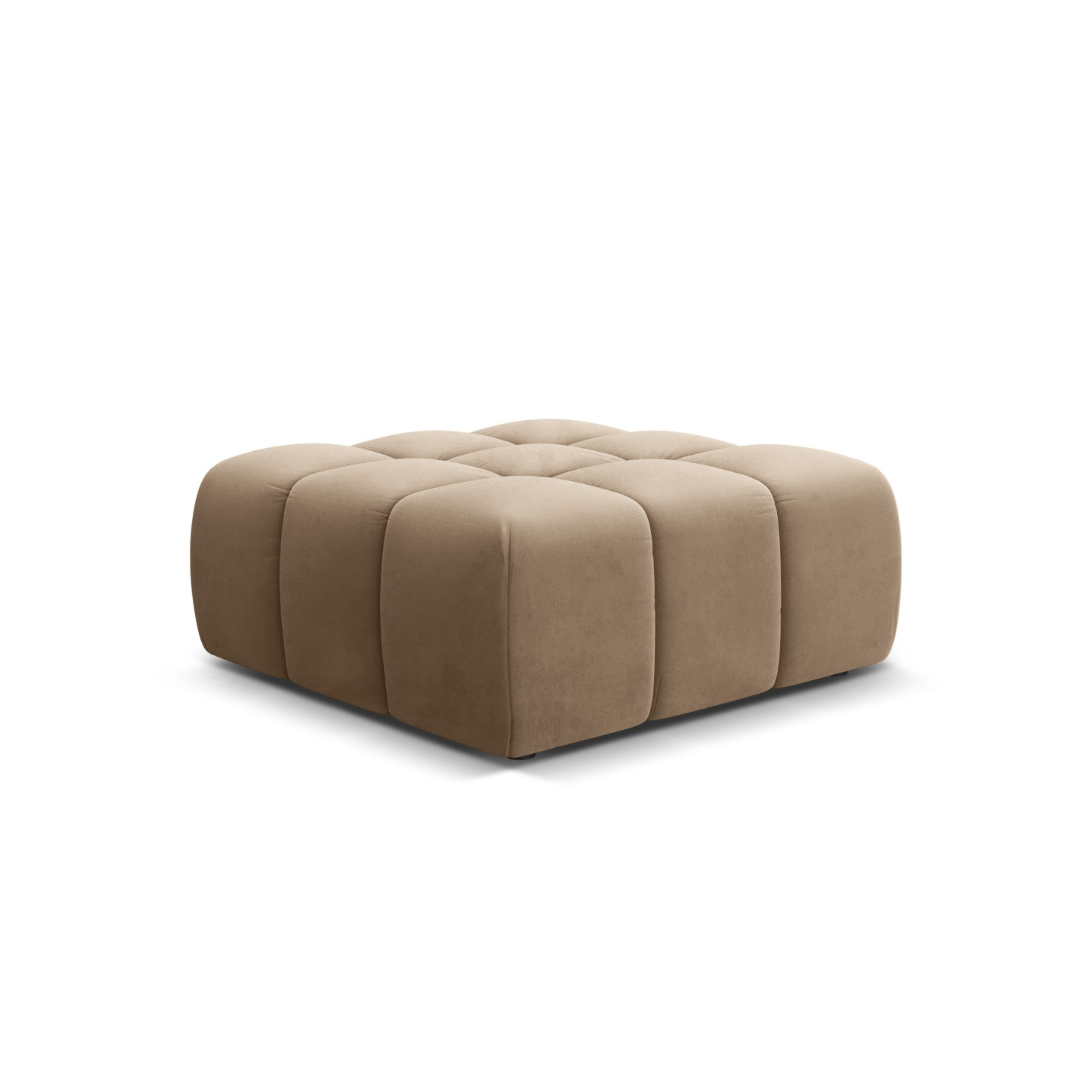 Samt Pouf AGAVE beige