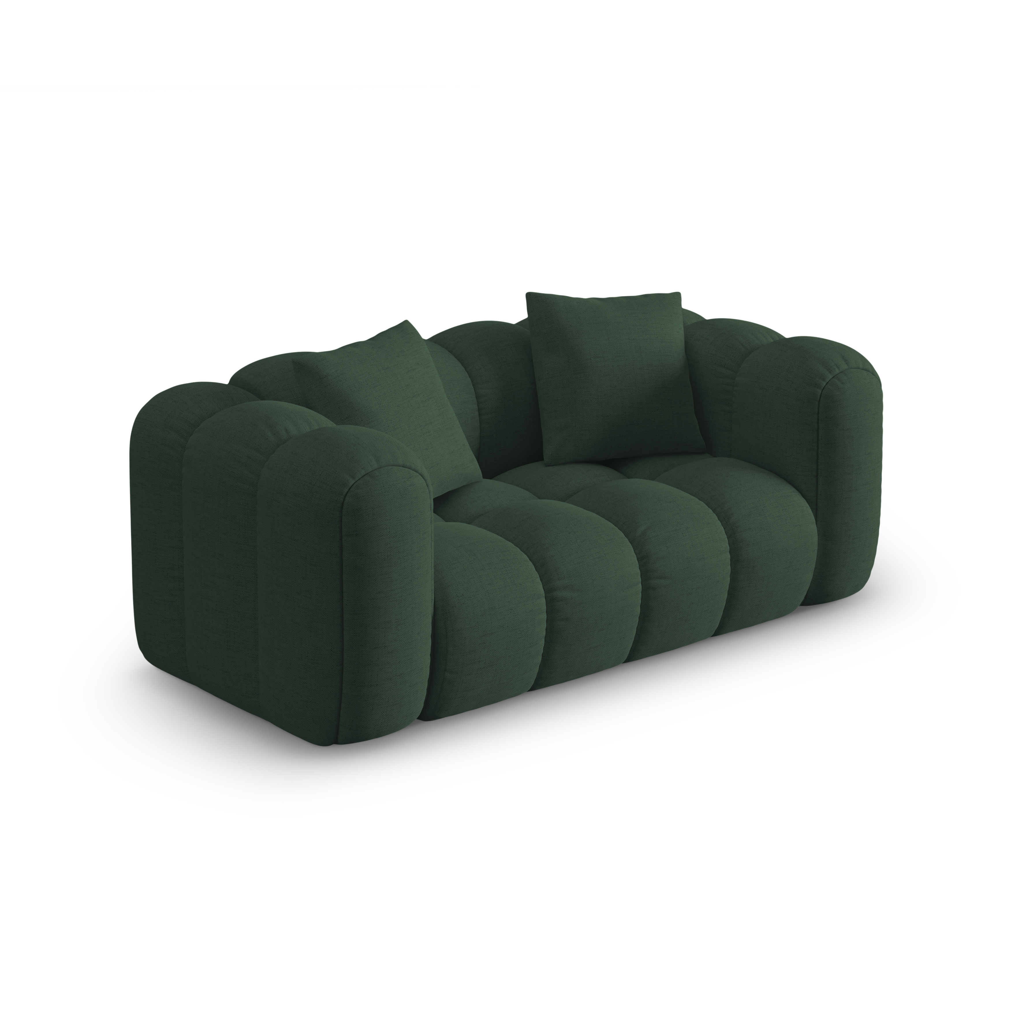 Sofa 2-sitzig ASTRO meergrün Chenille
