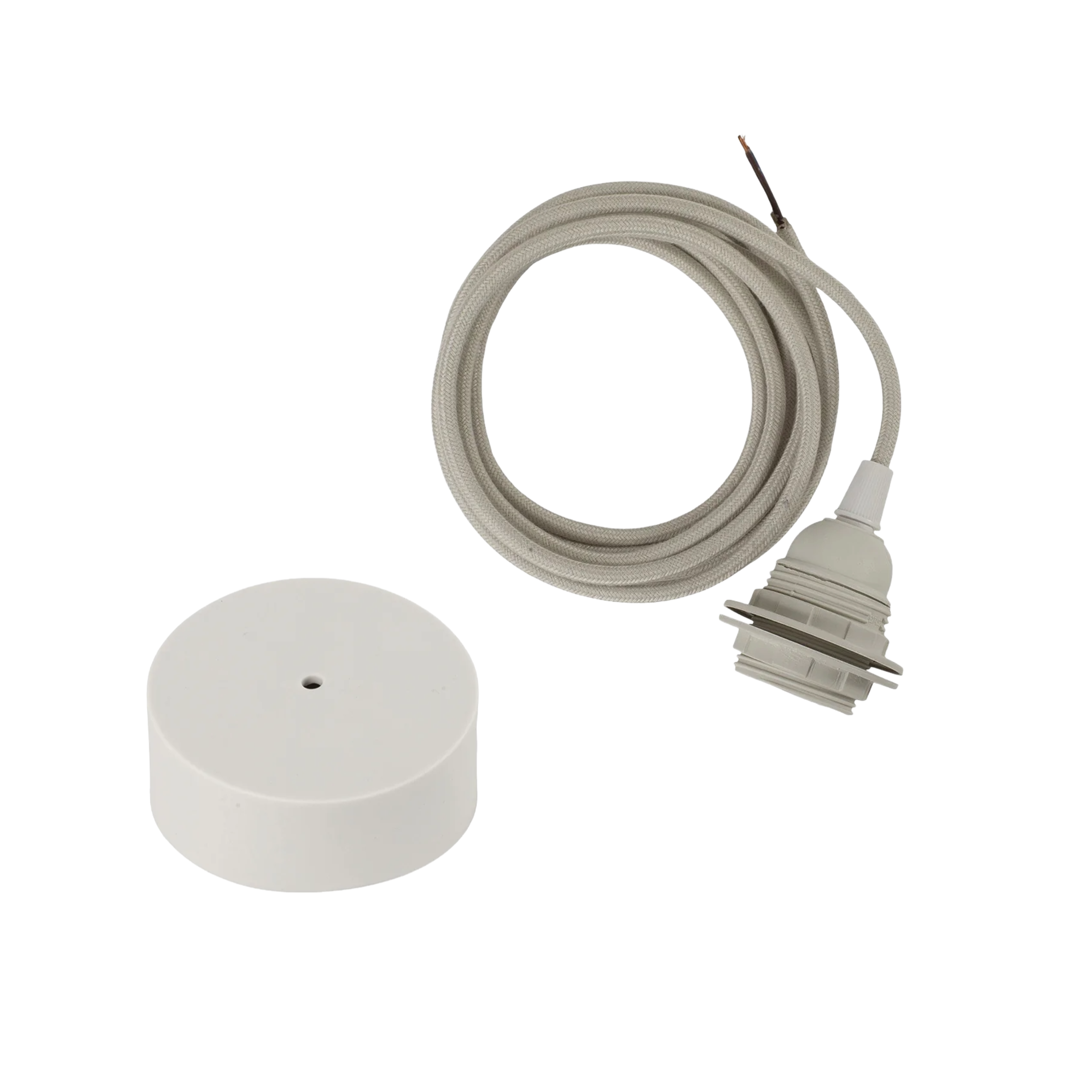 CORD Broken White Pendant Lamp Mounting