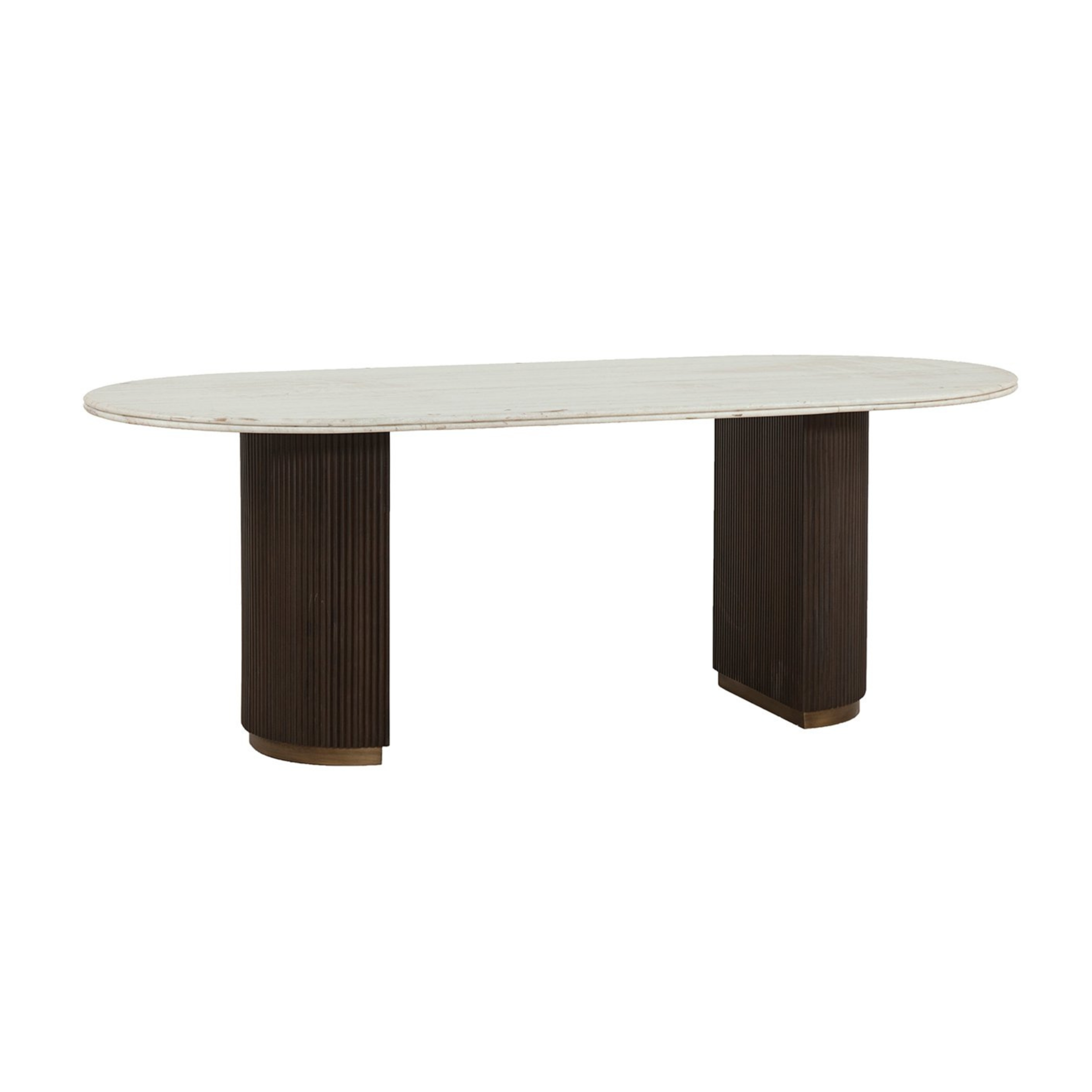 MAYFIELD table white marble