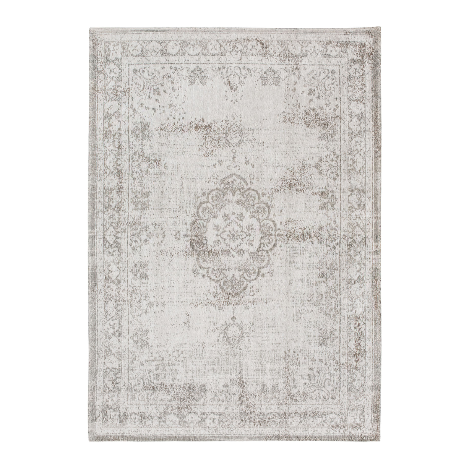 Medallon Salt & Pepper beige rug
