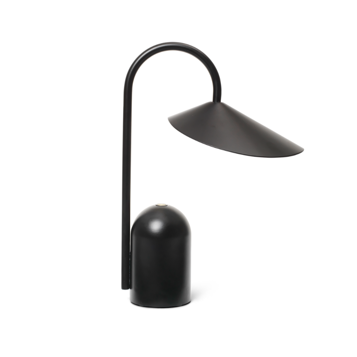 Black arum portable lamp