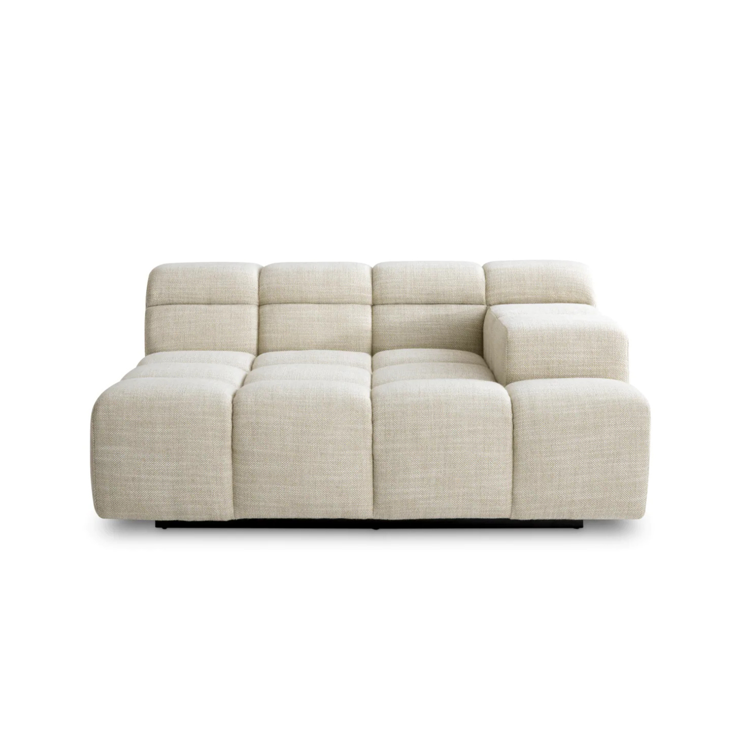 Modular Sofa Hunter - Endes Element des rechten Beige