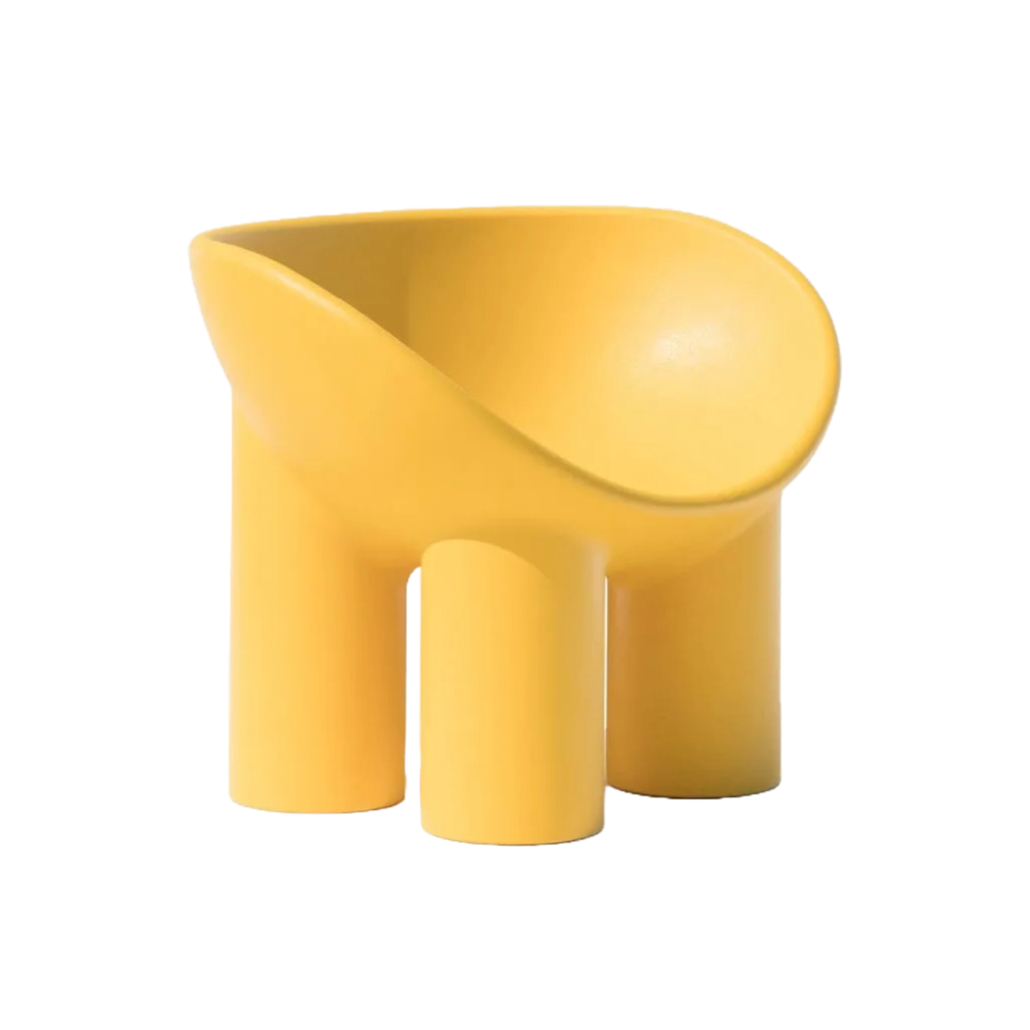 Stuhlrollen polyty gelb