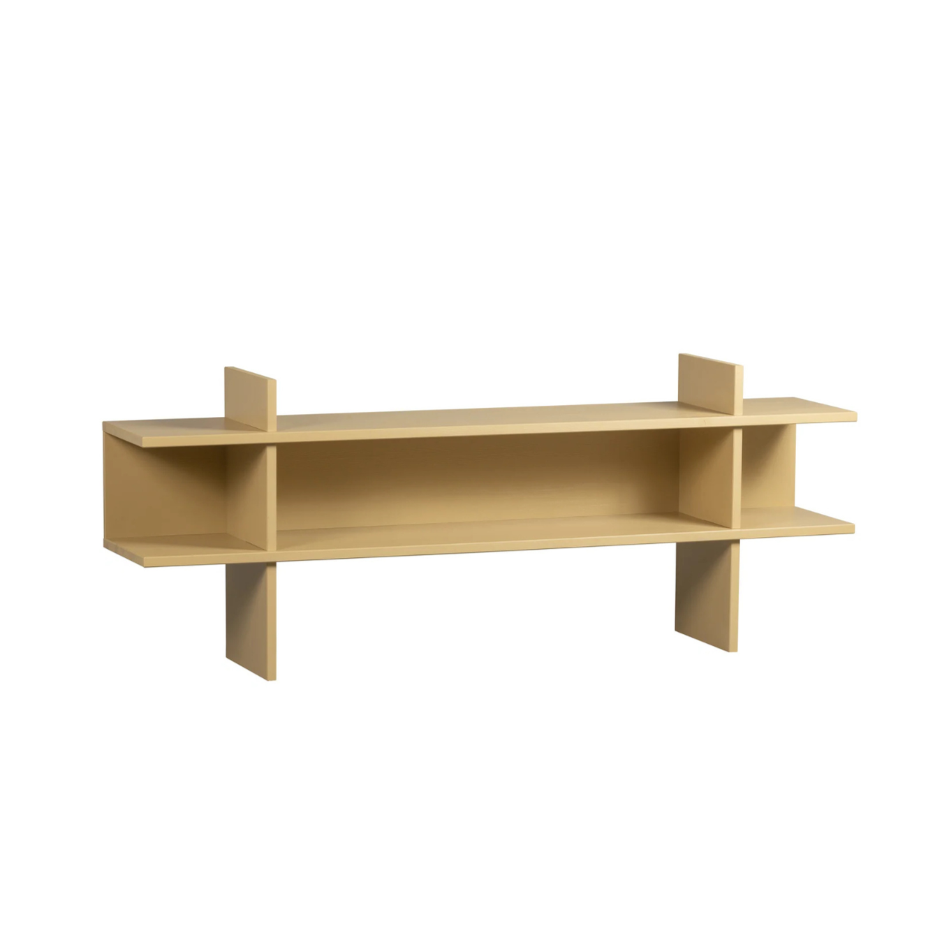 Jan Pine Console gelb gefärbt