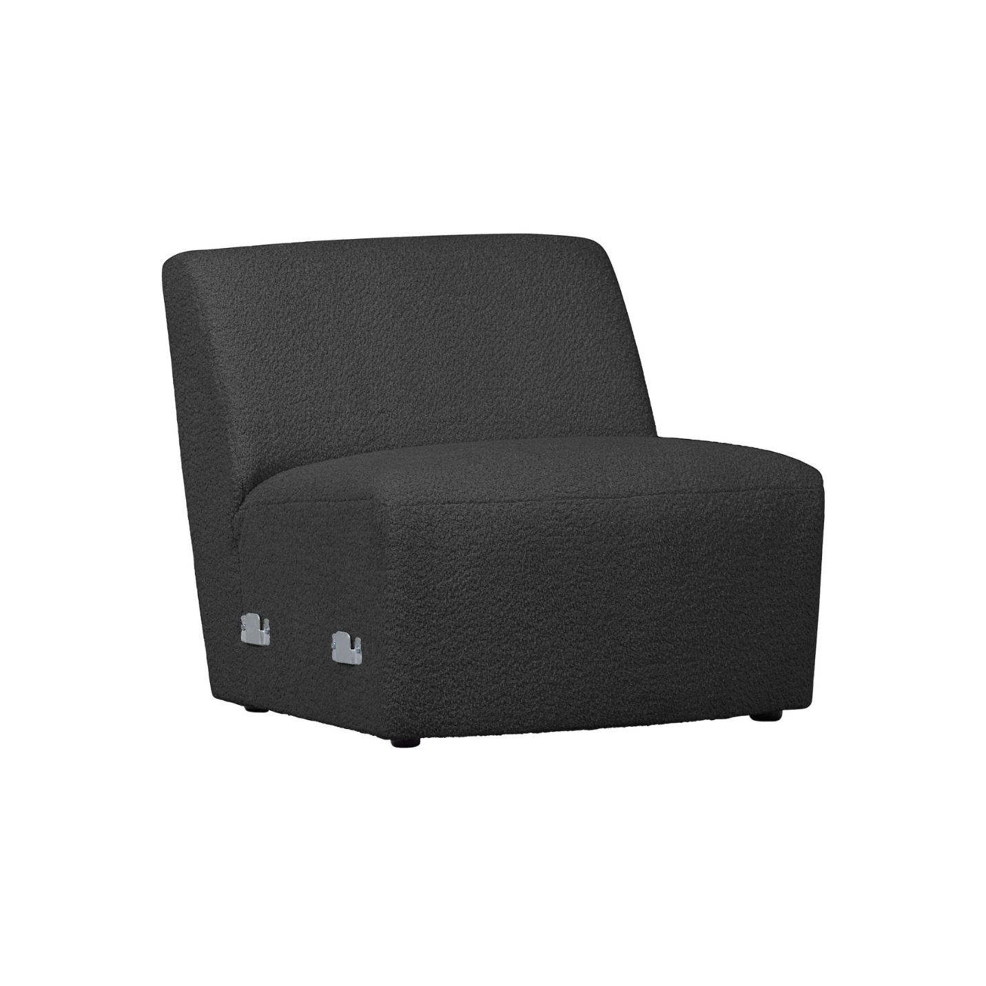COCO modular sofa - dark gray boucle element