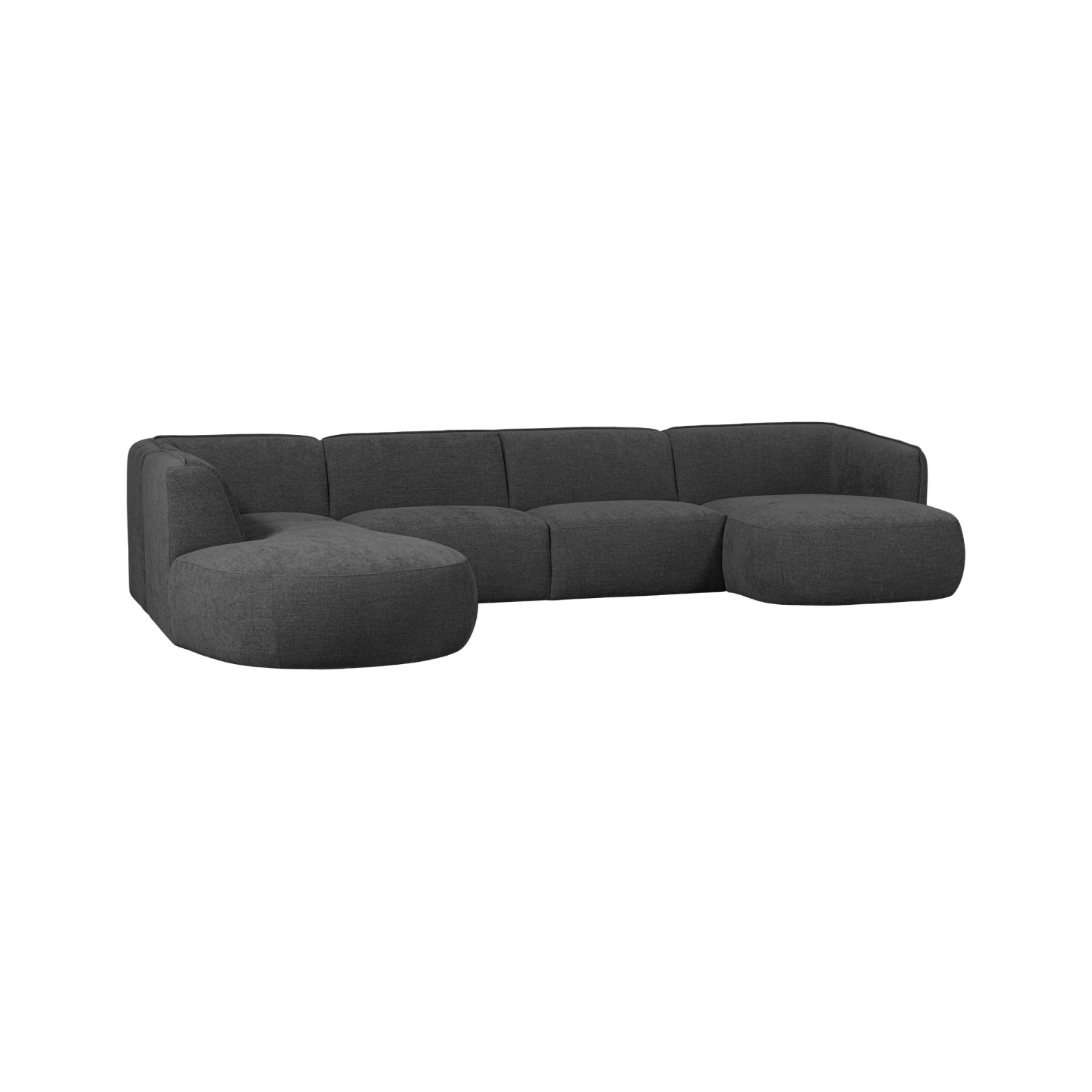 Gray Links -Handed Polly -Side -Side -Ecke