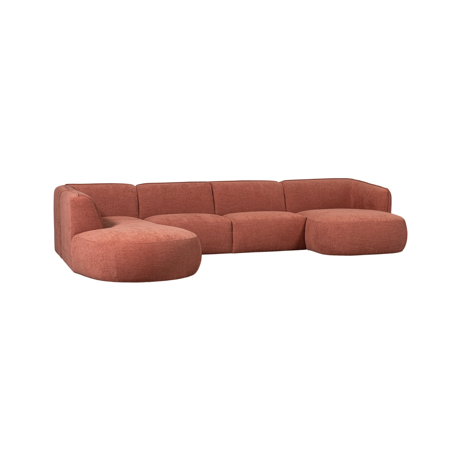 Form -verdrängte Ecke in der linken Handed Pink Polly