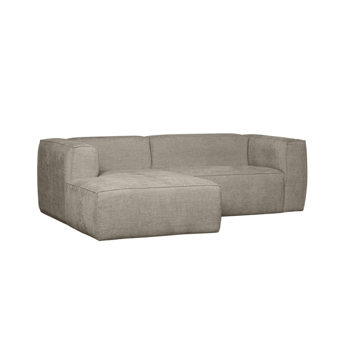 Links -Hand -Eckbean Beige Melange