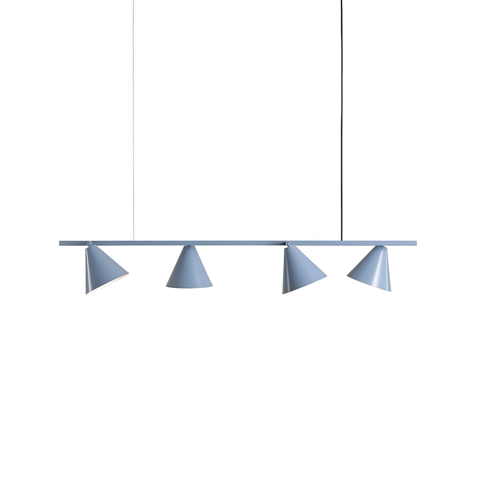 Hanging lamp Quatro blue
