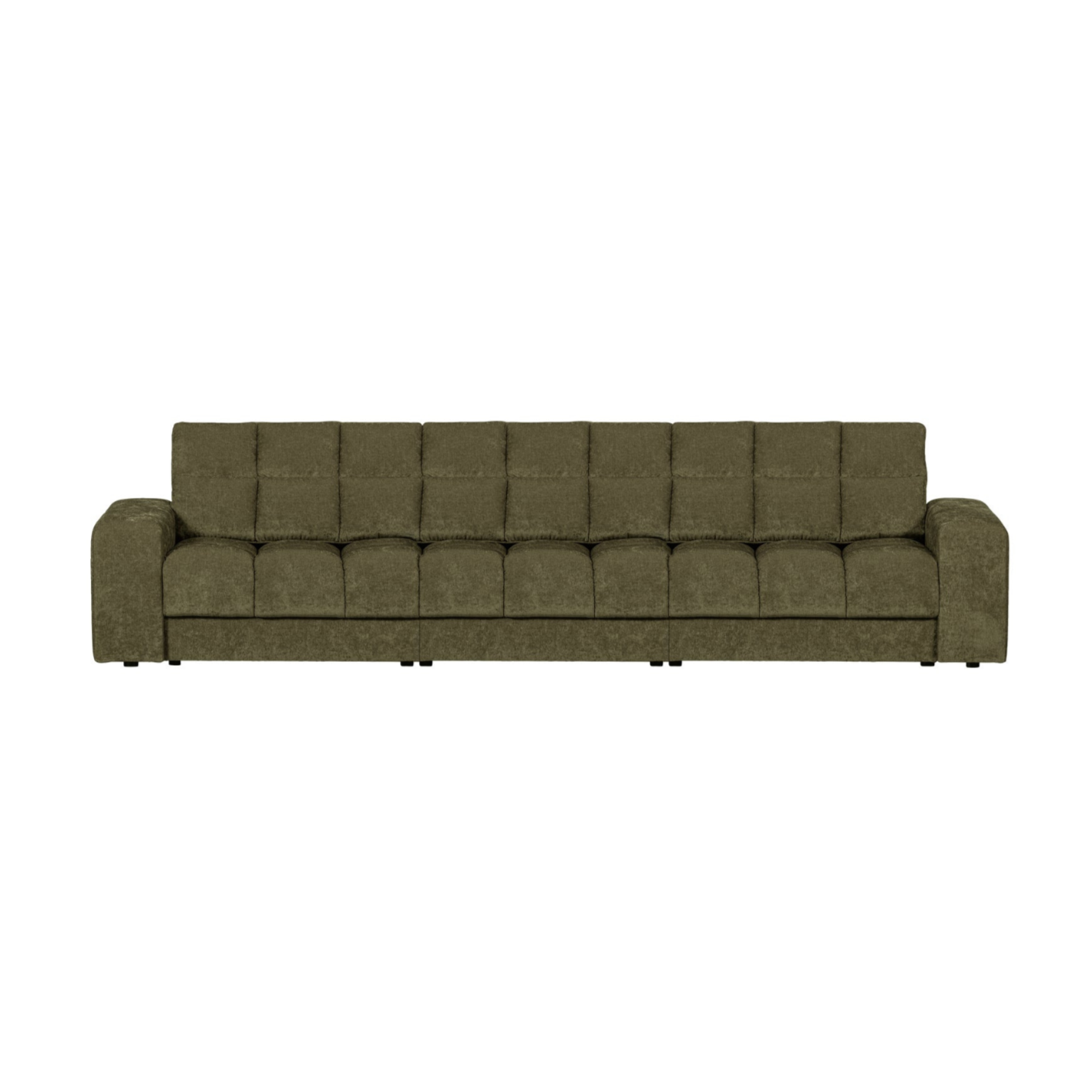 Zweites Date Green 3-Person-Sofa