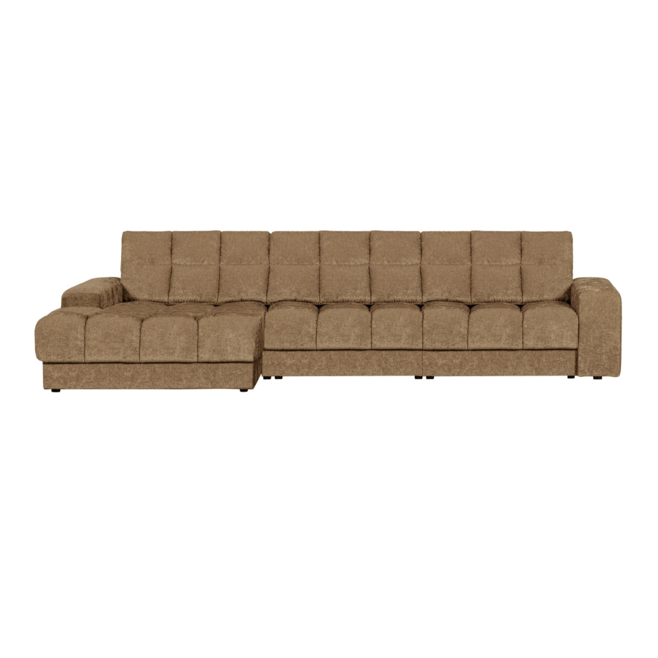 Left-sided corner sofa SECOND DATE sand