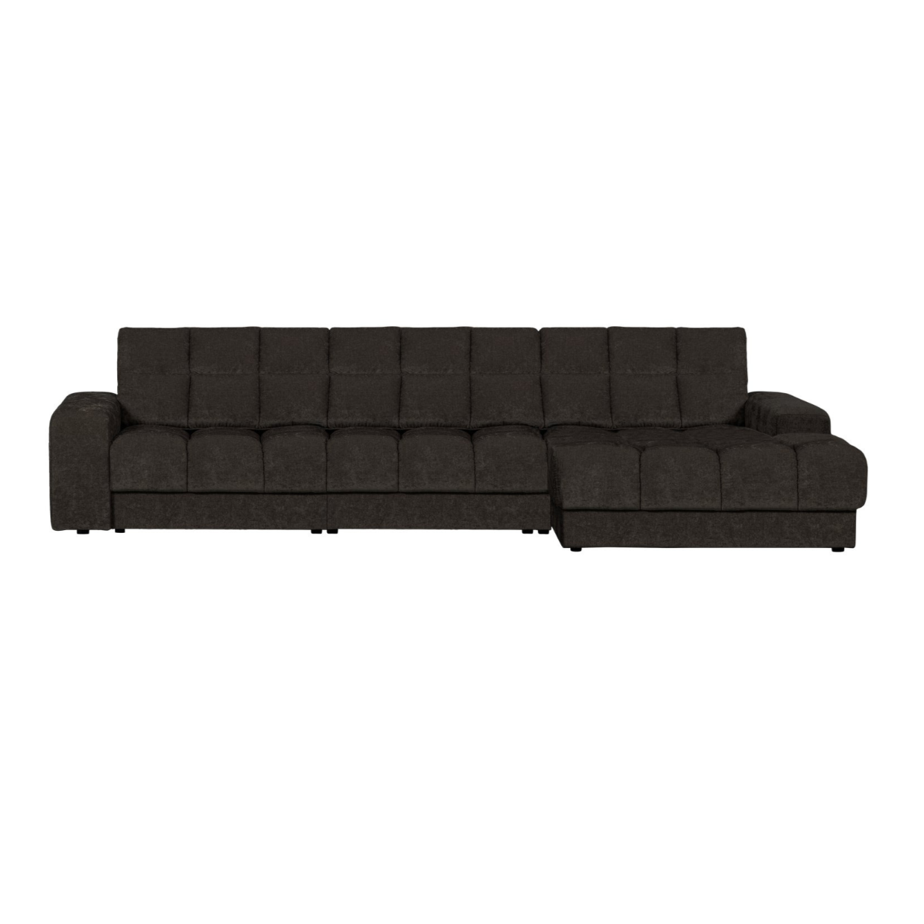 Right-sided corner sofa SECOND DATE anthracite