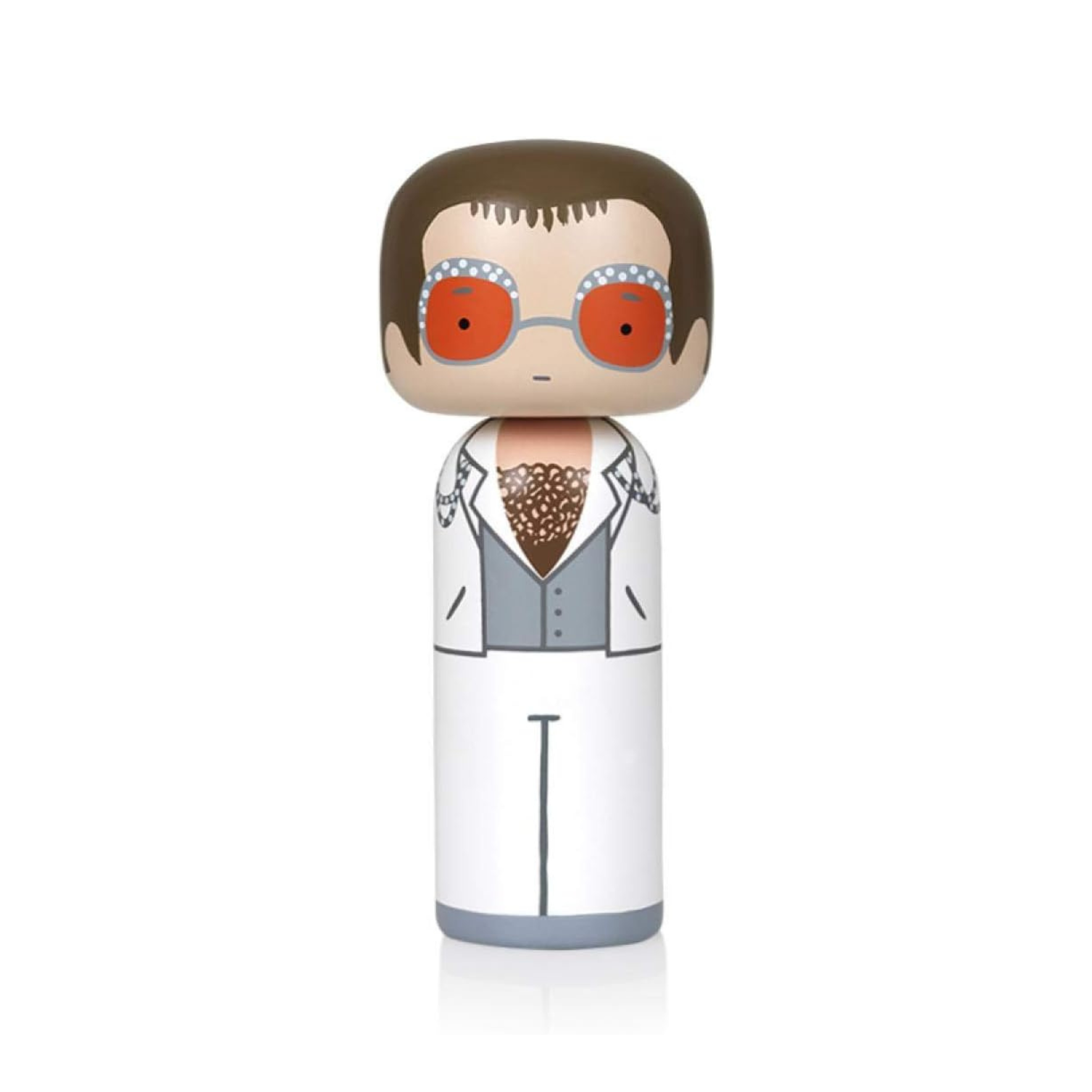 Decorative figure ELTON JOHN - WHITE OUTFIT