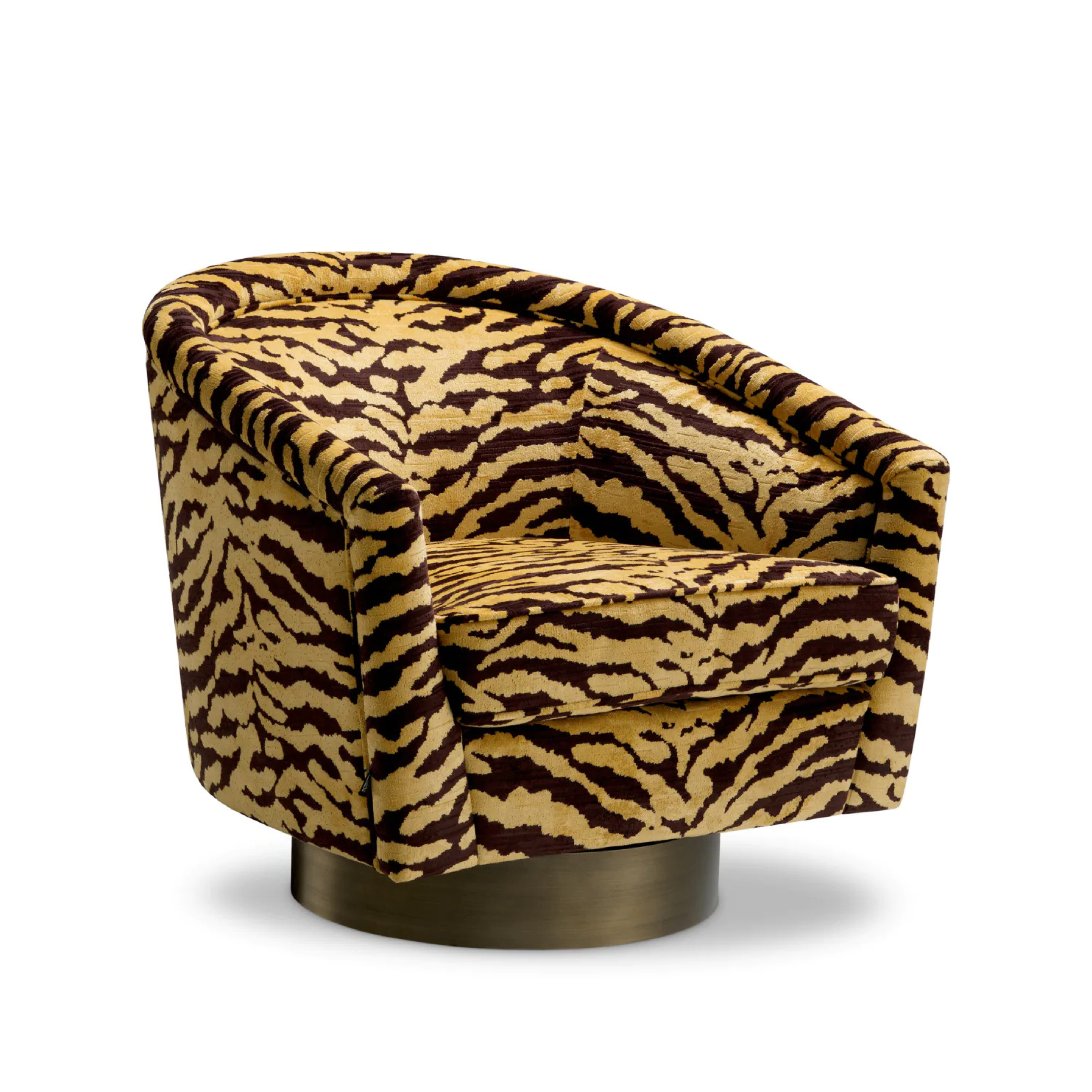 Drehstuhl CATENE mit Tigerprint