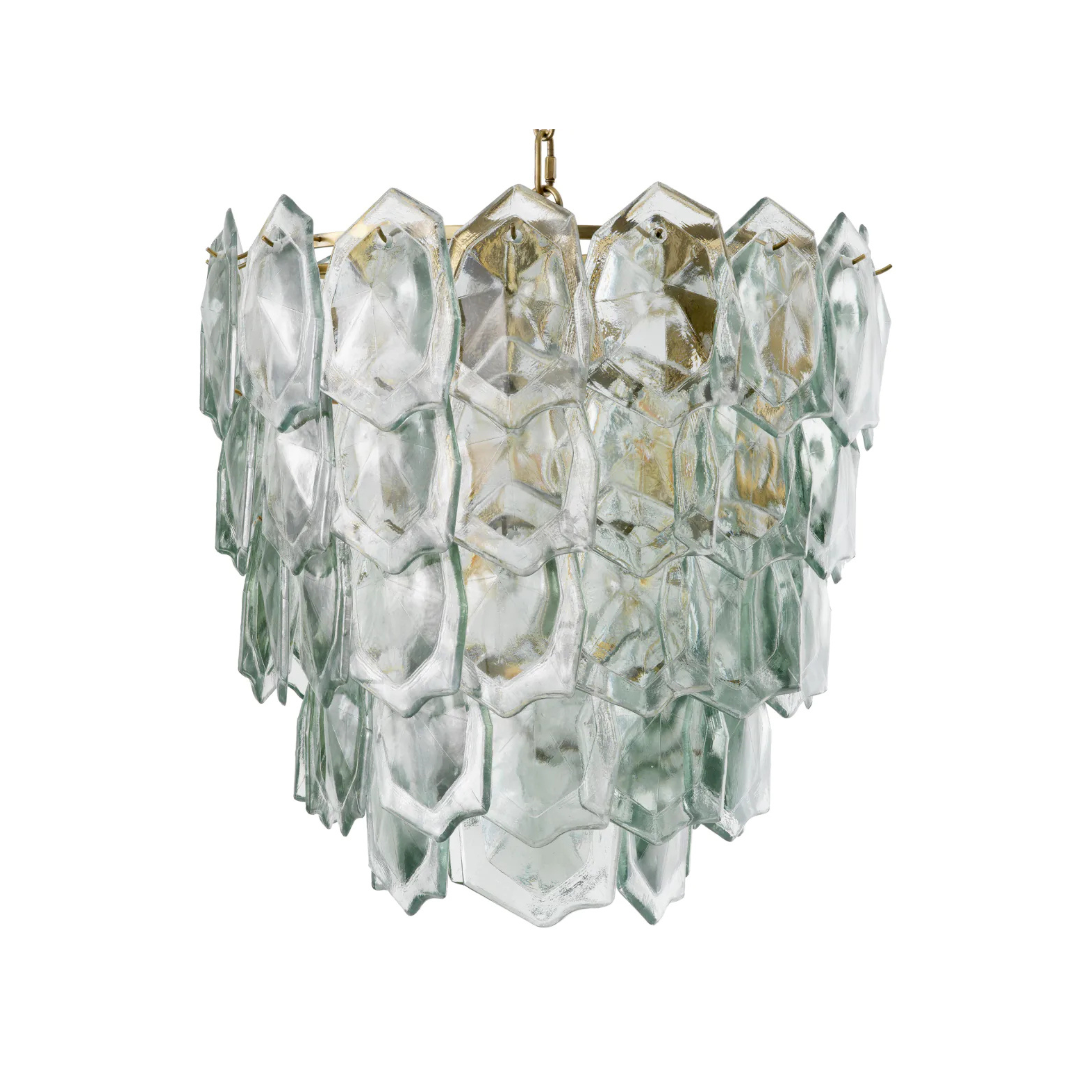 ELIAS chandelier transparent glass