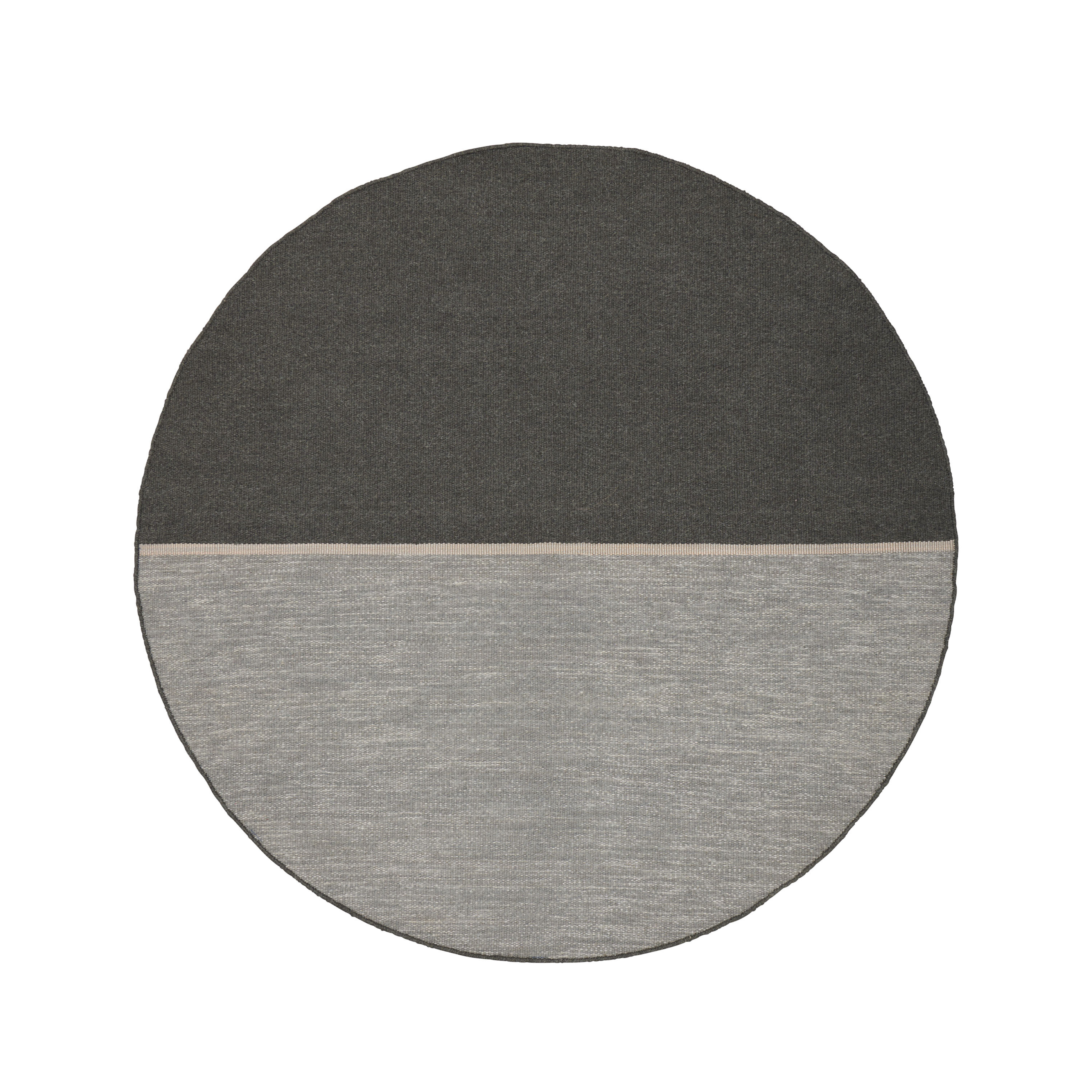 Rundteppich MAGNETIZE grau
