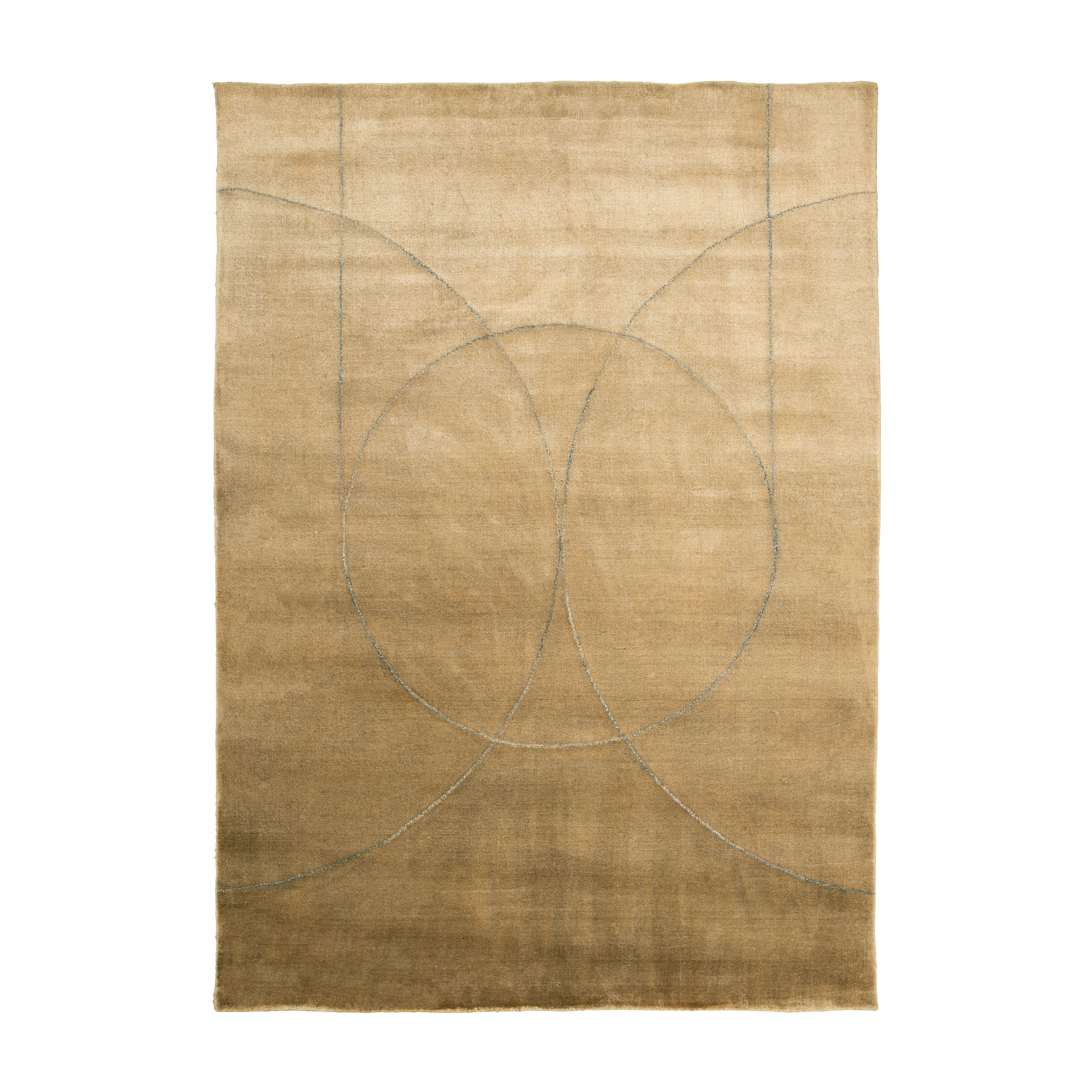 Teppich CIRCULUS ocker