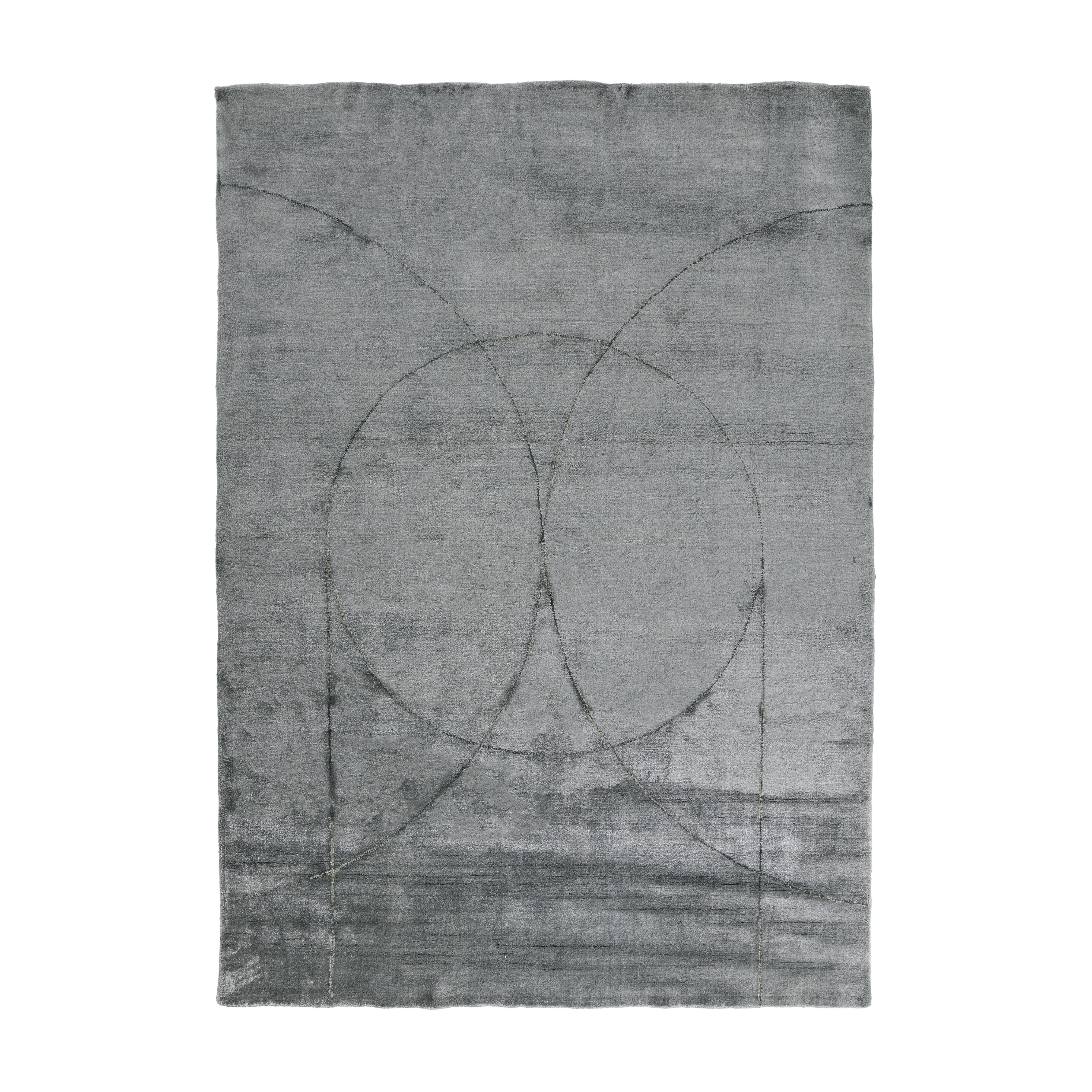 Teppich CIRCULUS grau