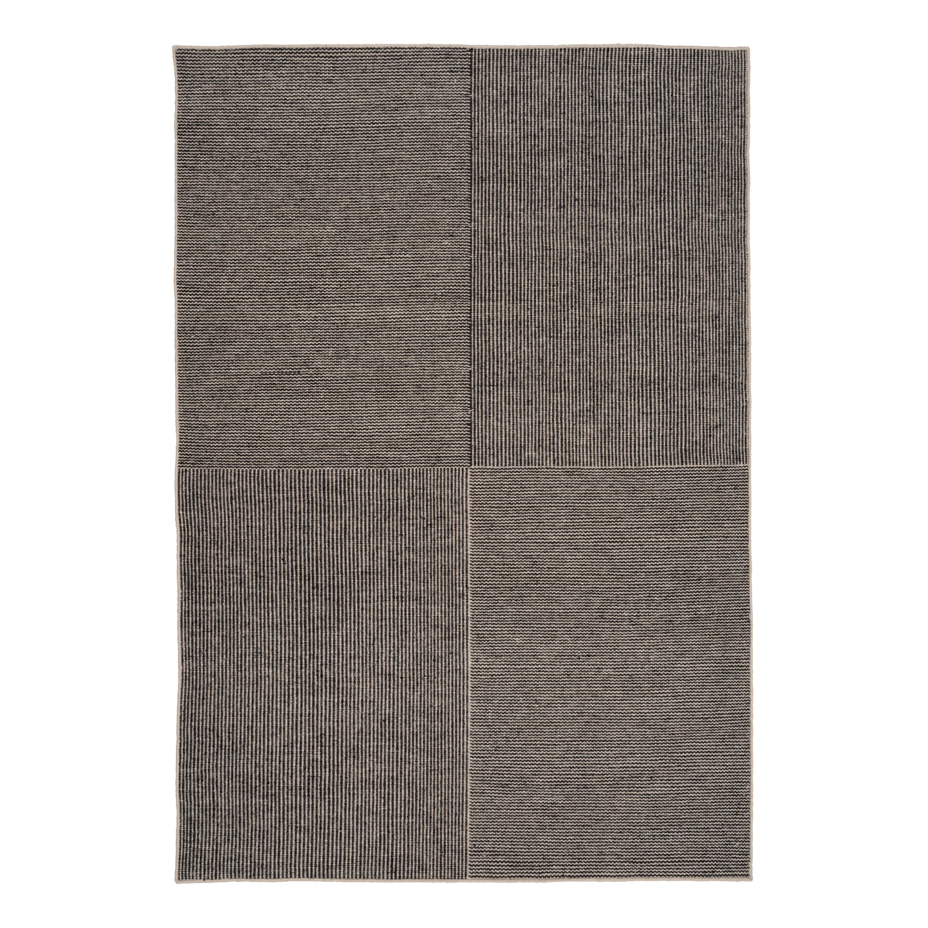 Teppich KENT grau mit beige