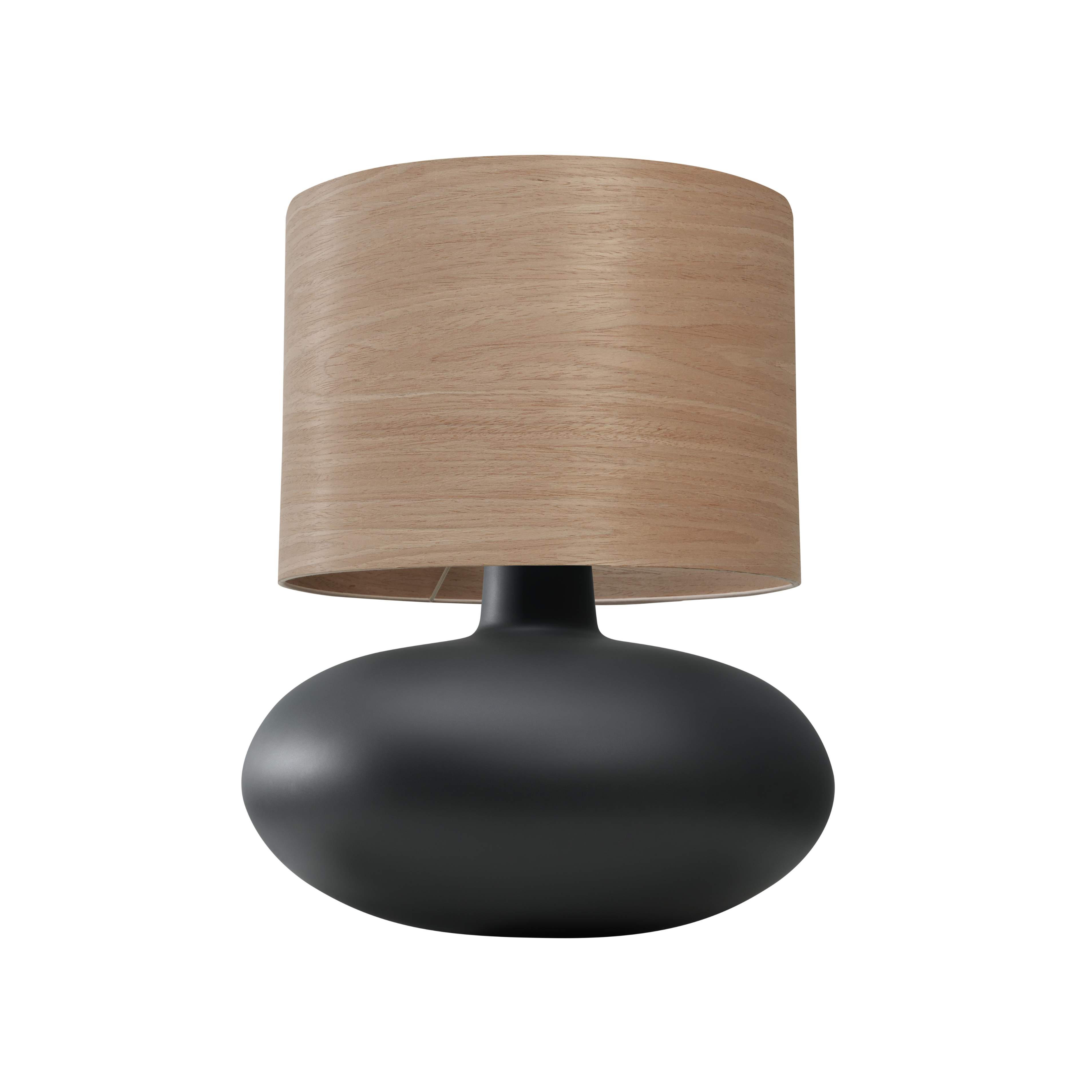 SAWA WOOD table lamp with oak veneer